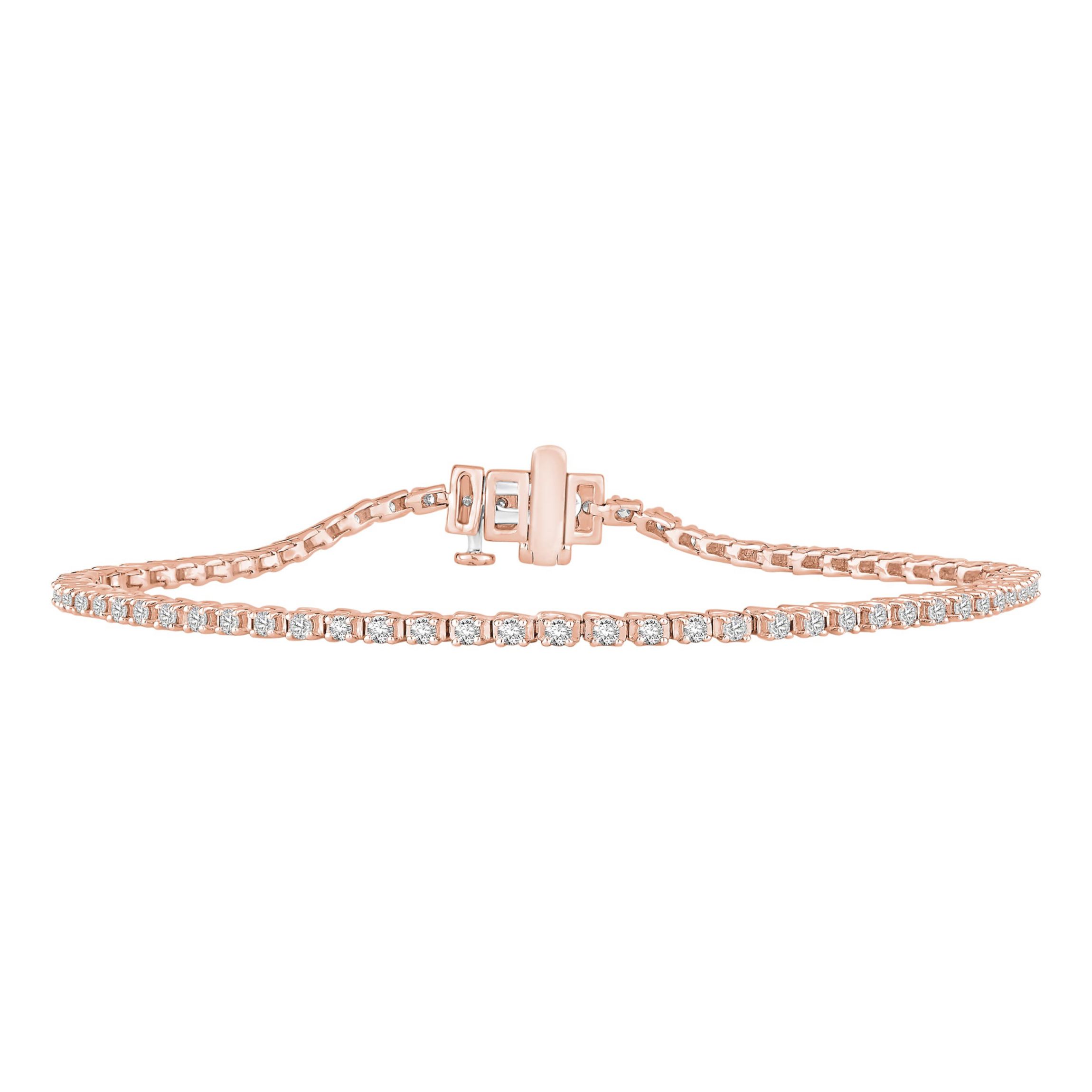 2 ct. tw. Diamond Tennis Bracelet 10K Gold