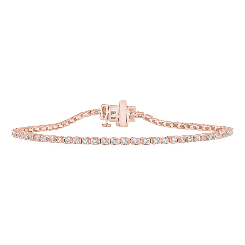 2 ct. tw. Diamond Tennis Bracelet 10K Gold