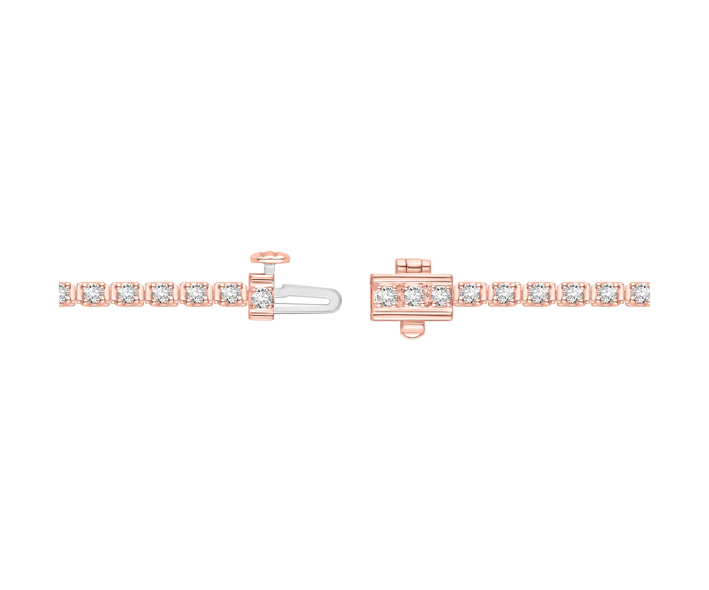 2 ct. tw. Diamond Tennis Bracelet 10K Gold