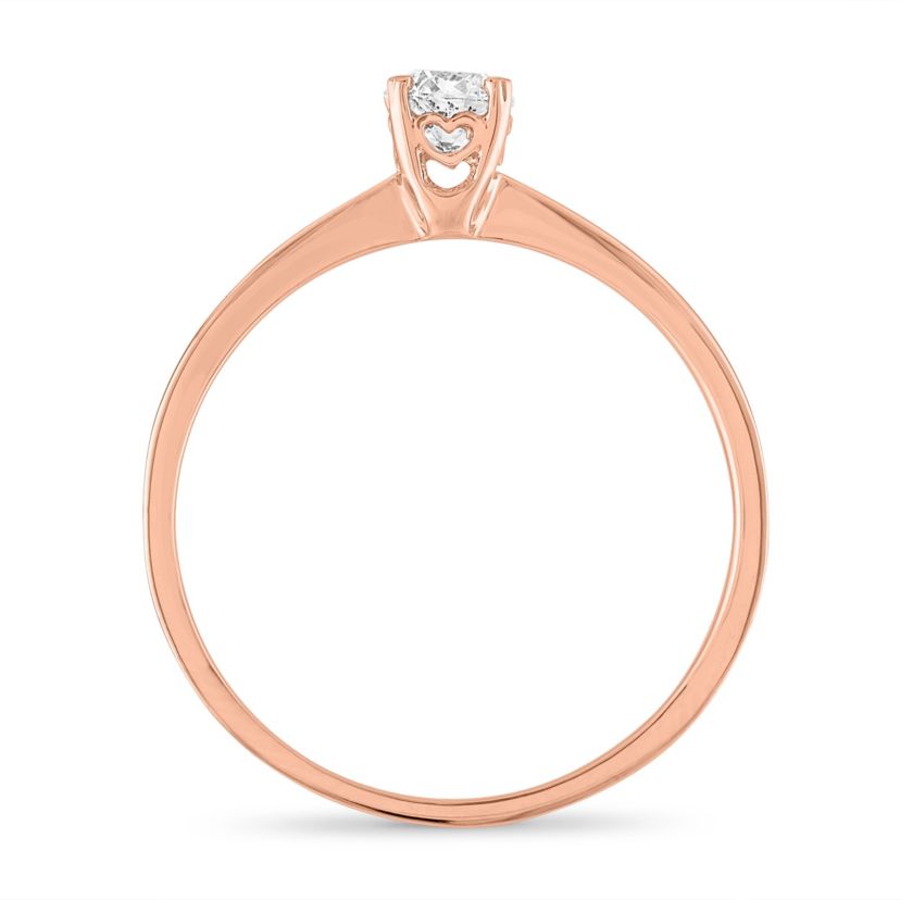 1/2 ct. tw. Diamond Solitare Ring in 14K Gold