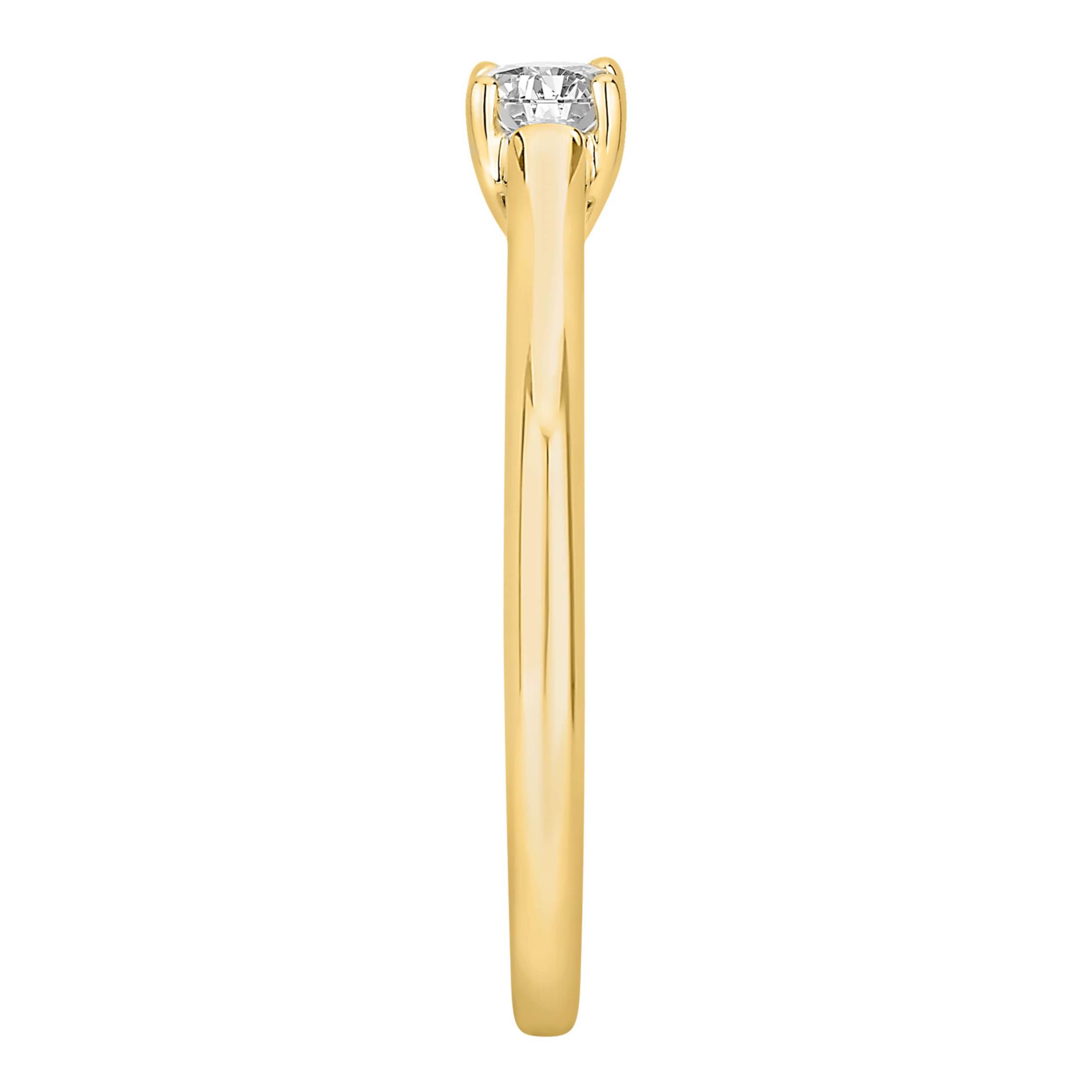 1/3 ct. tw. Diamond Solitare Ring in 14K Gold