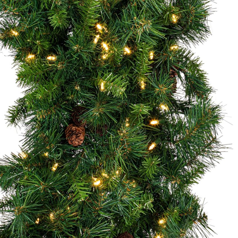 Vickerman 72" Cheyenne Pine Artificial Christmas Wreath, Unlit