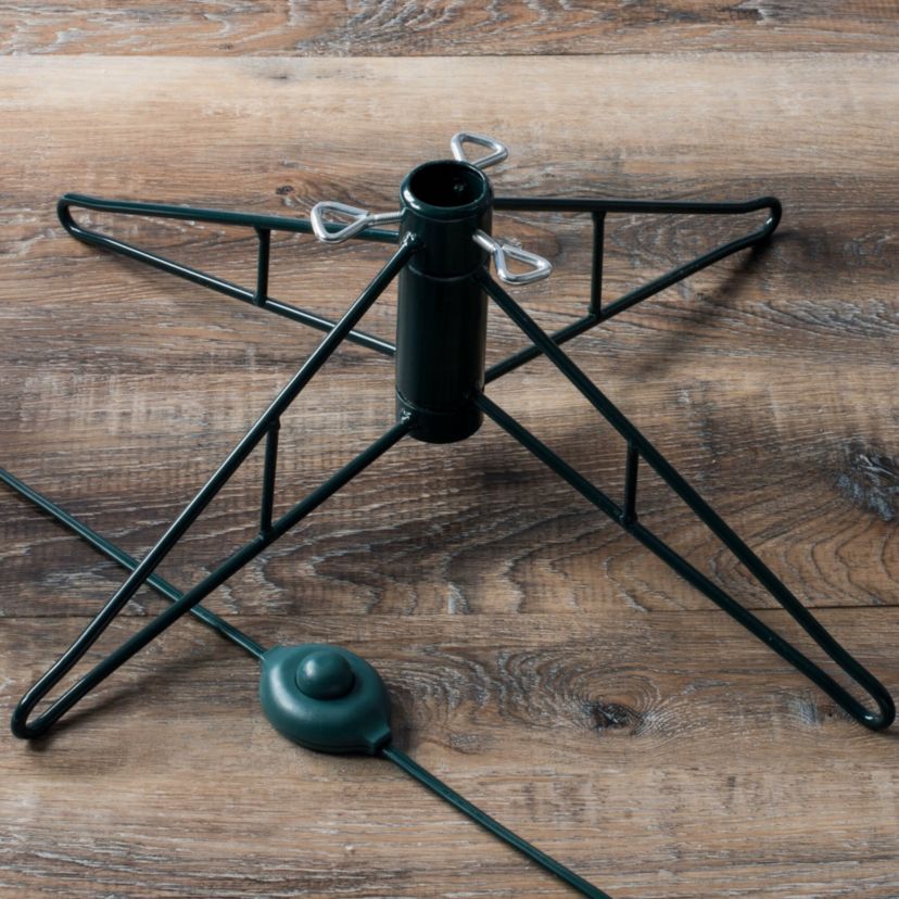 Vickerman 8.5 Oregon Fir Slim Artificial Christmas Tree, Warm White LED Lights