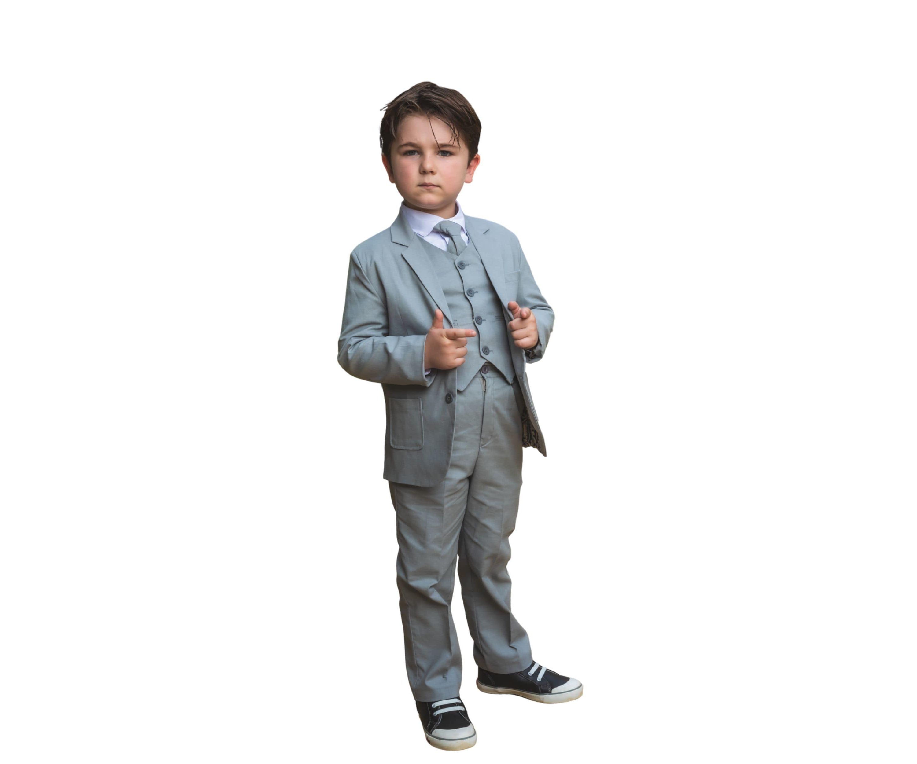 Boys Joey Safari 5-Piece Suit