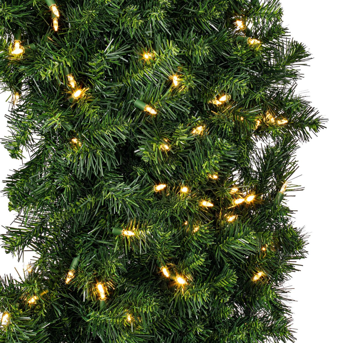 Vickerman 60" Douglas Fir Artificial Christmas Wreath, Warm White LED Lights