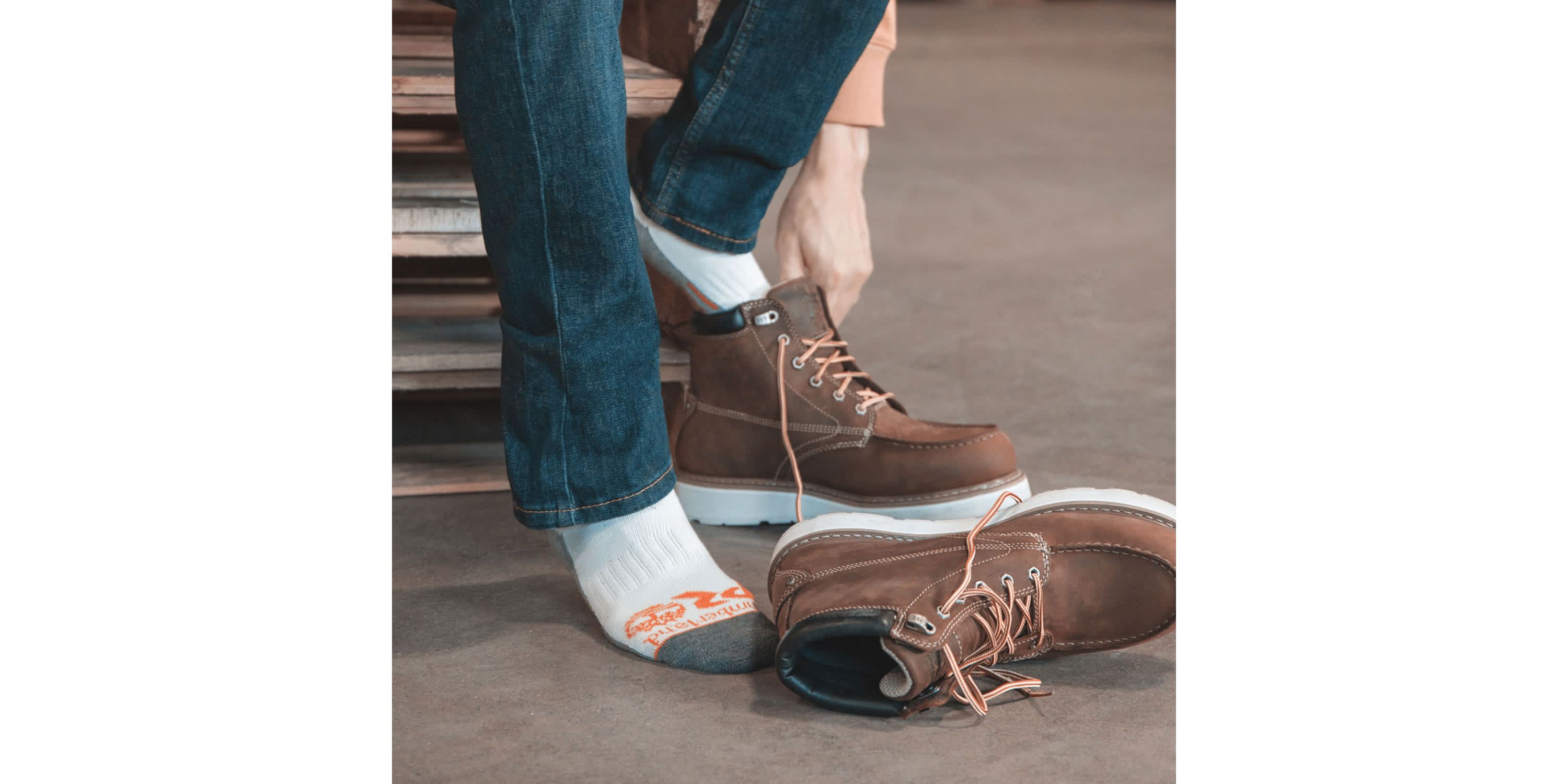 TIMBERLAND PRO 6 PACKWORK SOCK- CREW