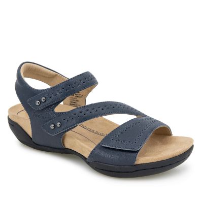 Jambu Women's Makayla Sandals, Navy Blue, 11M