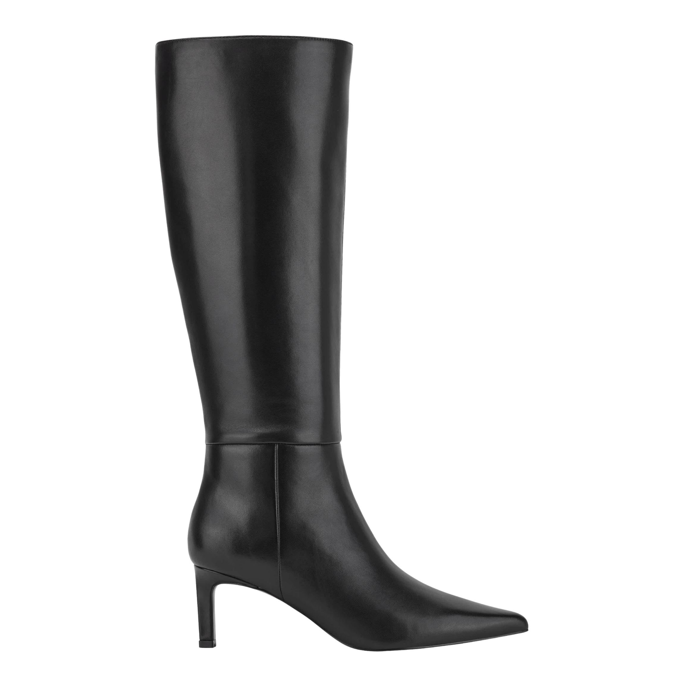 Eva Pointy Toe High Shaft Dress Boots