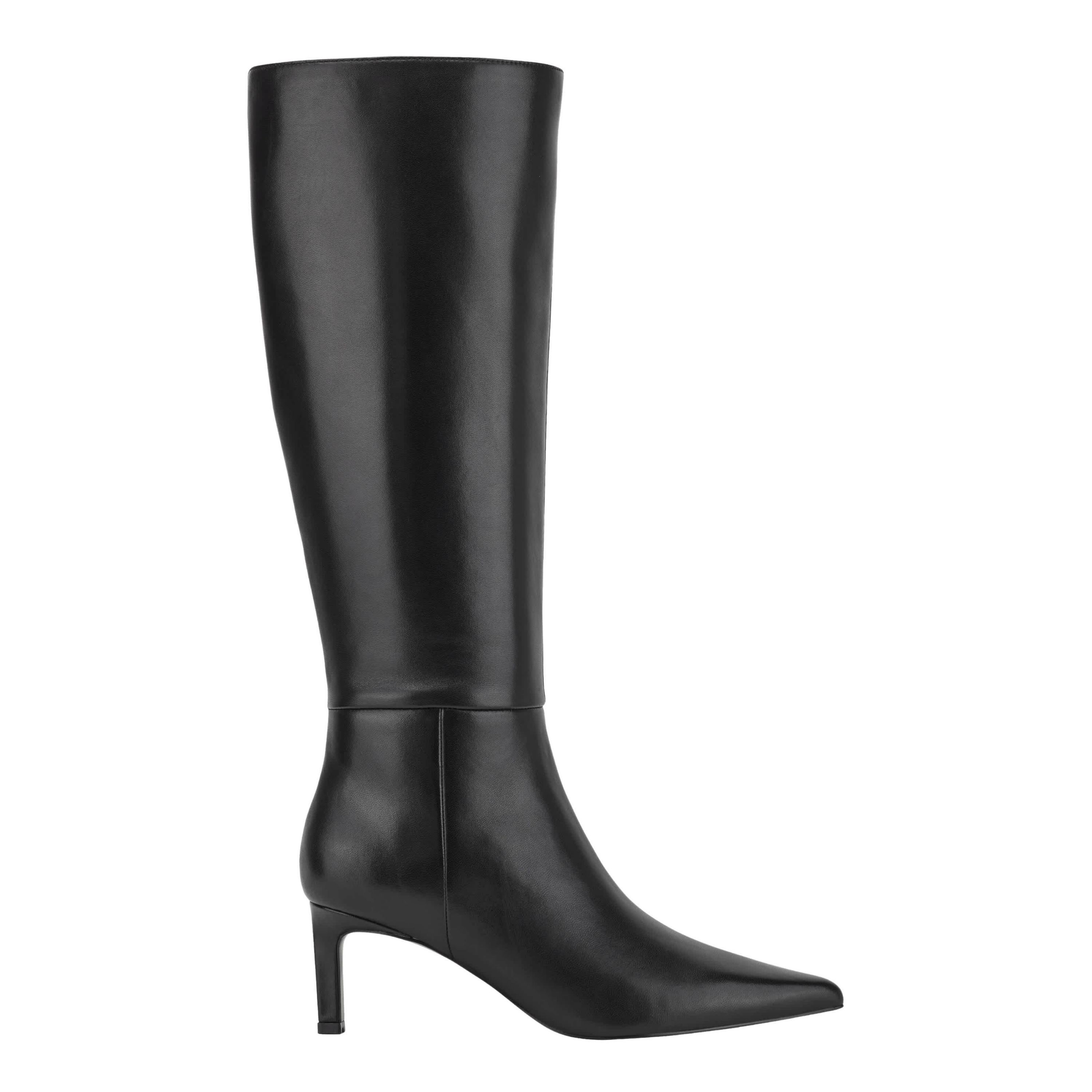 Eva Pointy Toe High Shaft Dress Boots
