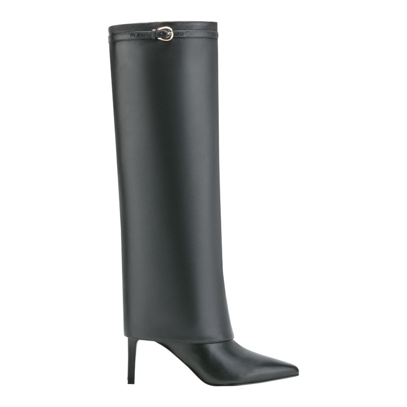 Naples Pointy Toe Tall Shaft Dress Boots