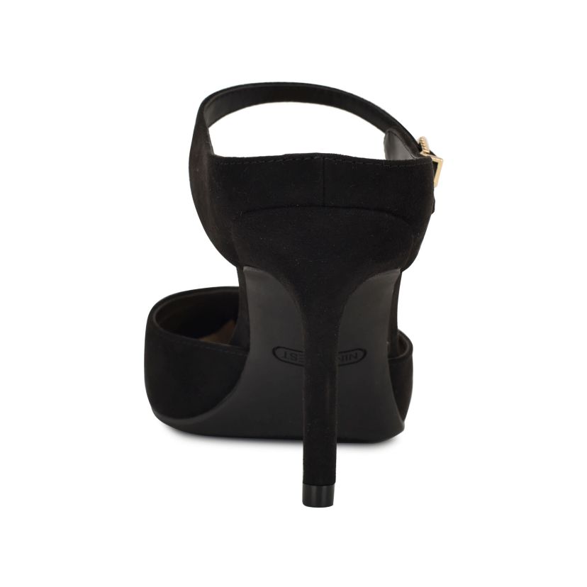 Dakka Slip-on Pointy Toe Dress Pumps