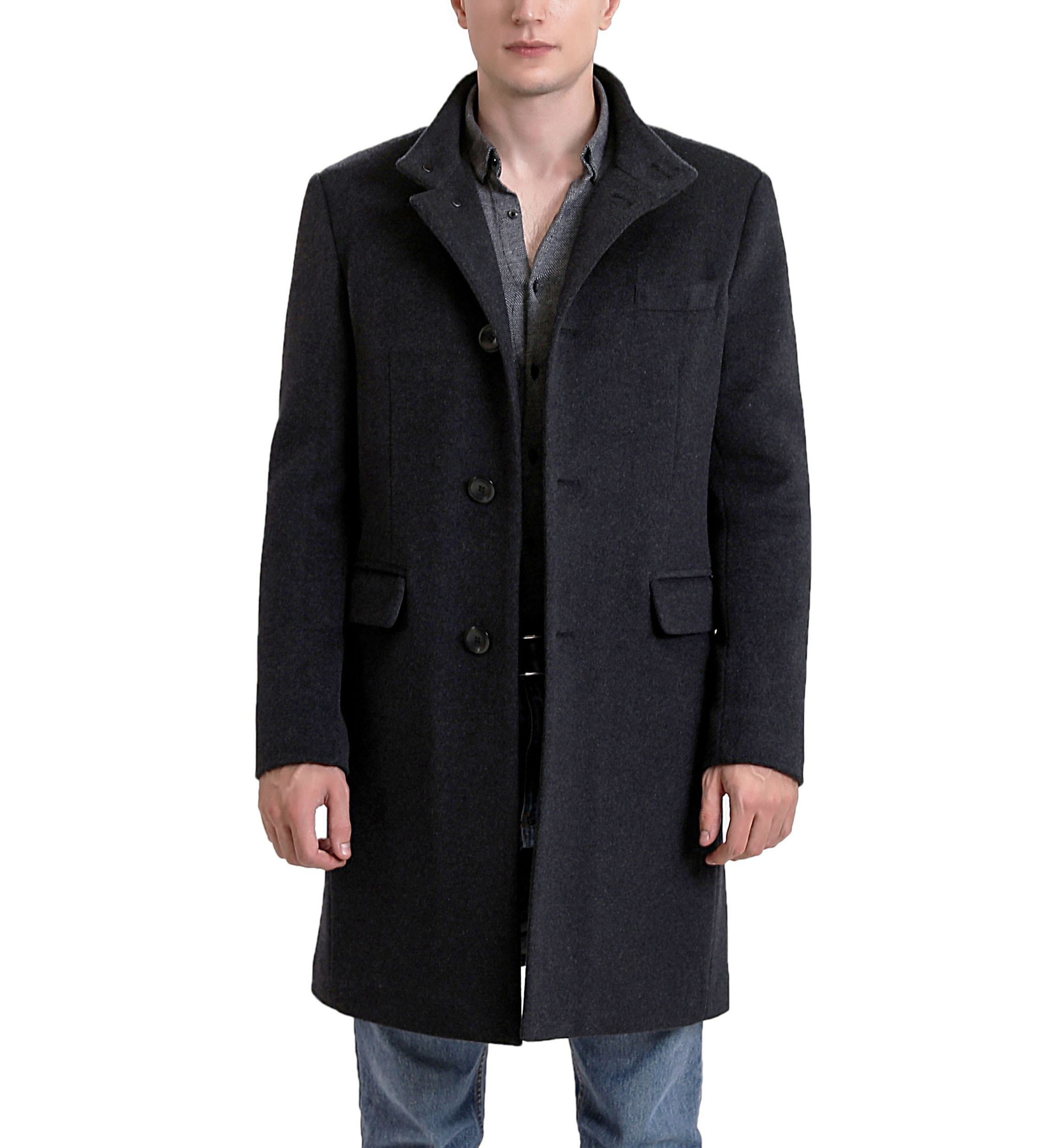Mens Jacob Wool Blend Top Coat