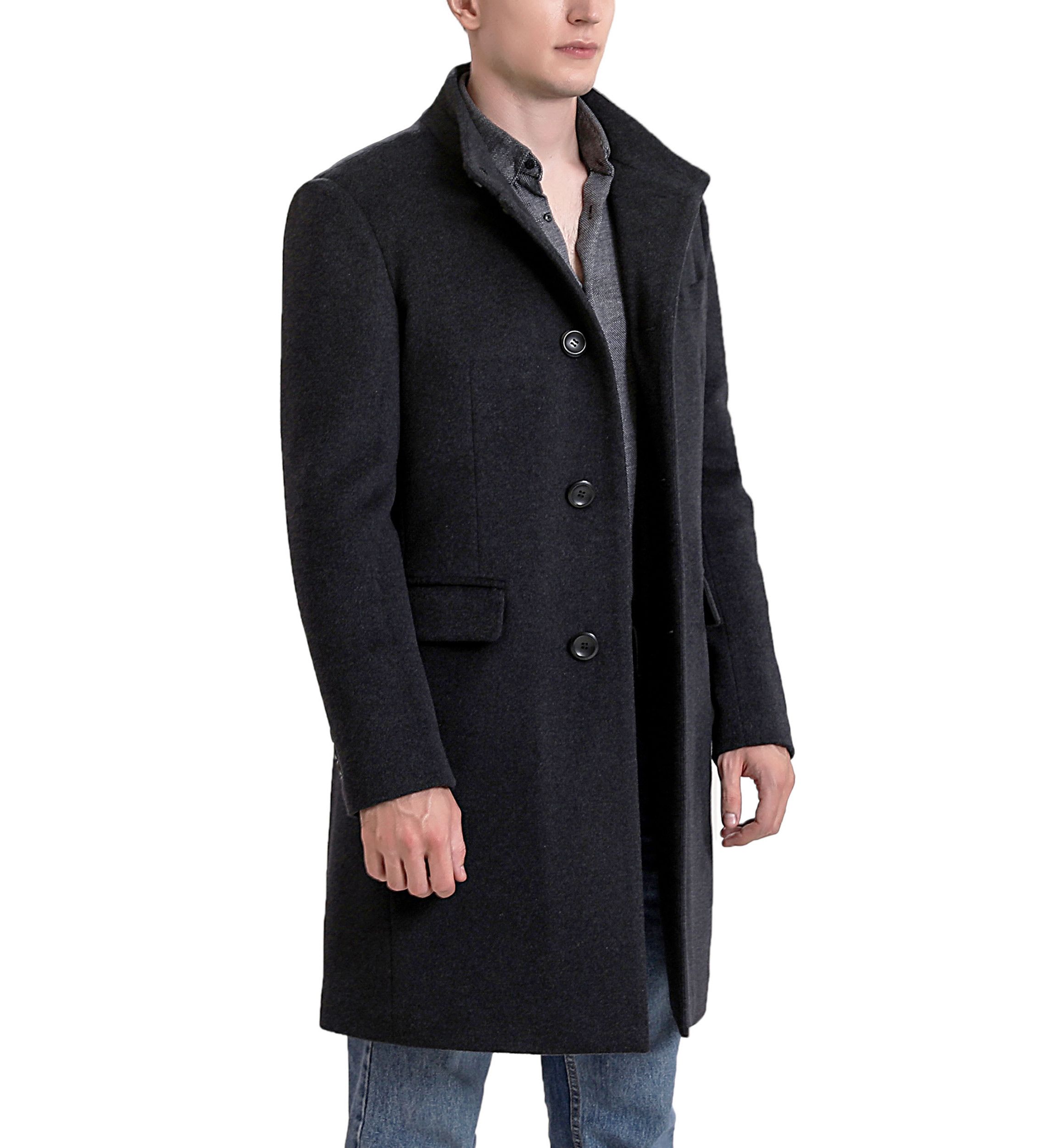 Mens Jacob Wool Blend Top Coat