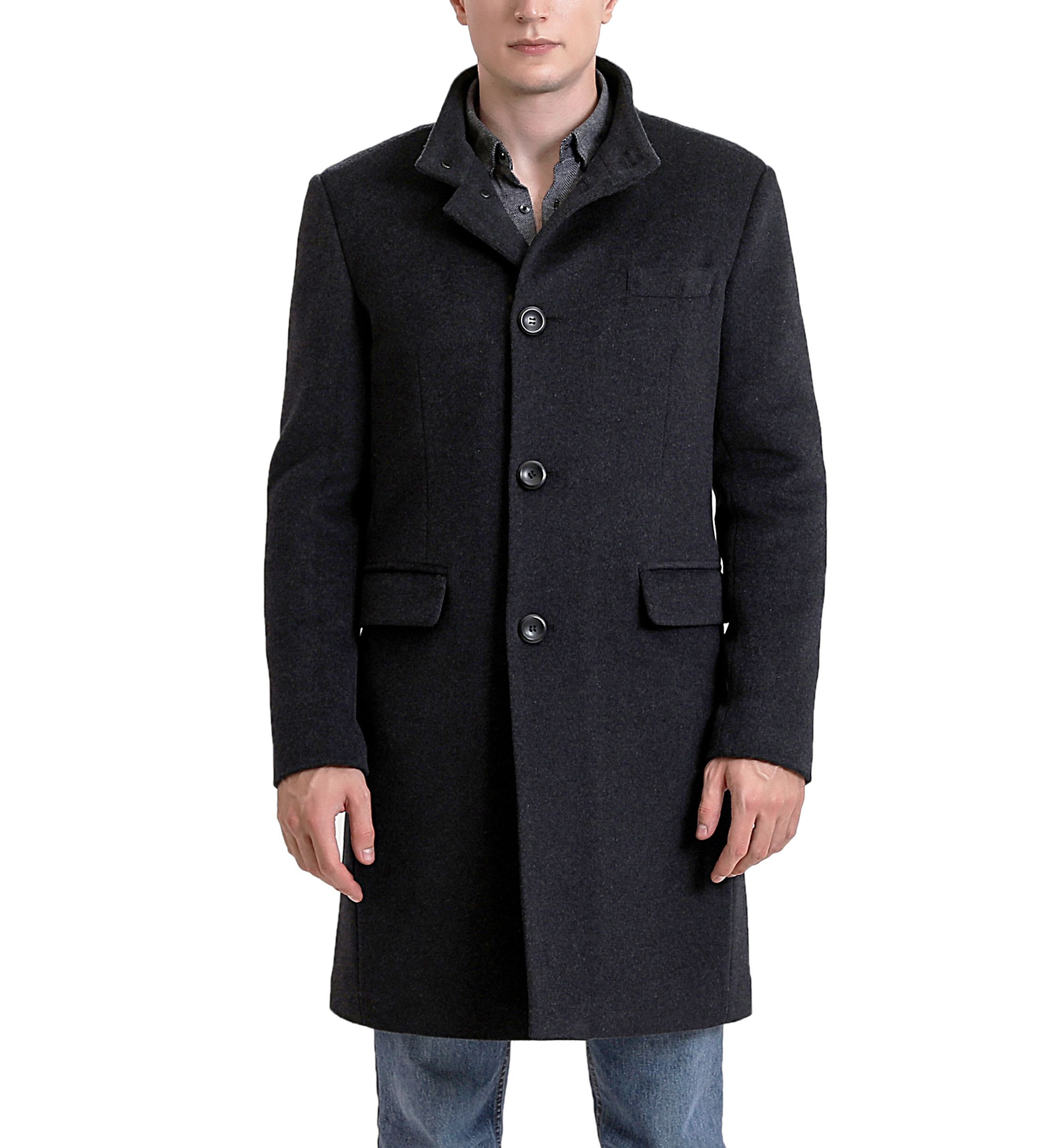 Mens Jacob Wool Blend Top Coat