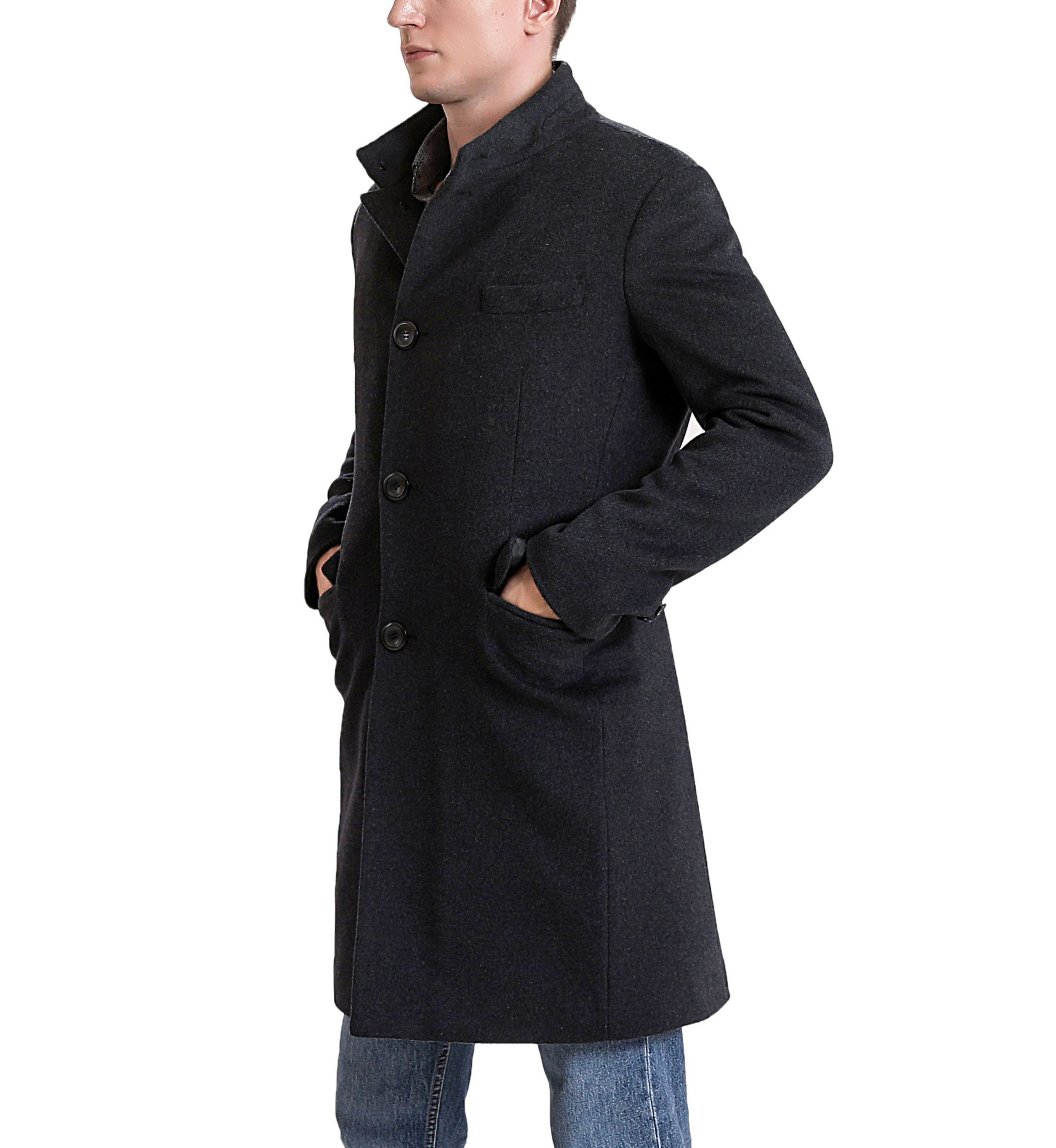 Mens Jacob Wool Blend Top Coat