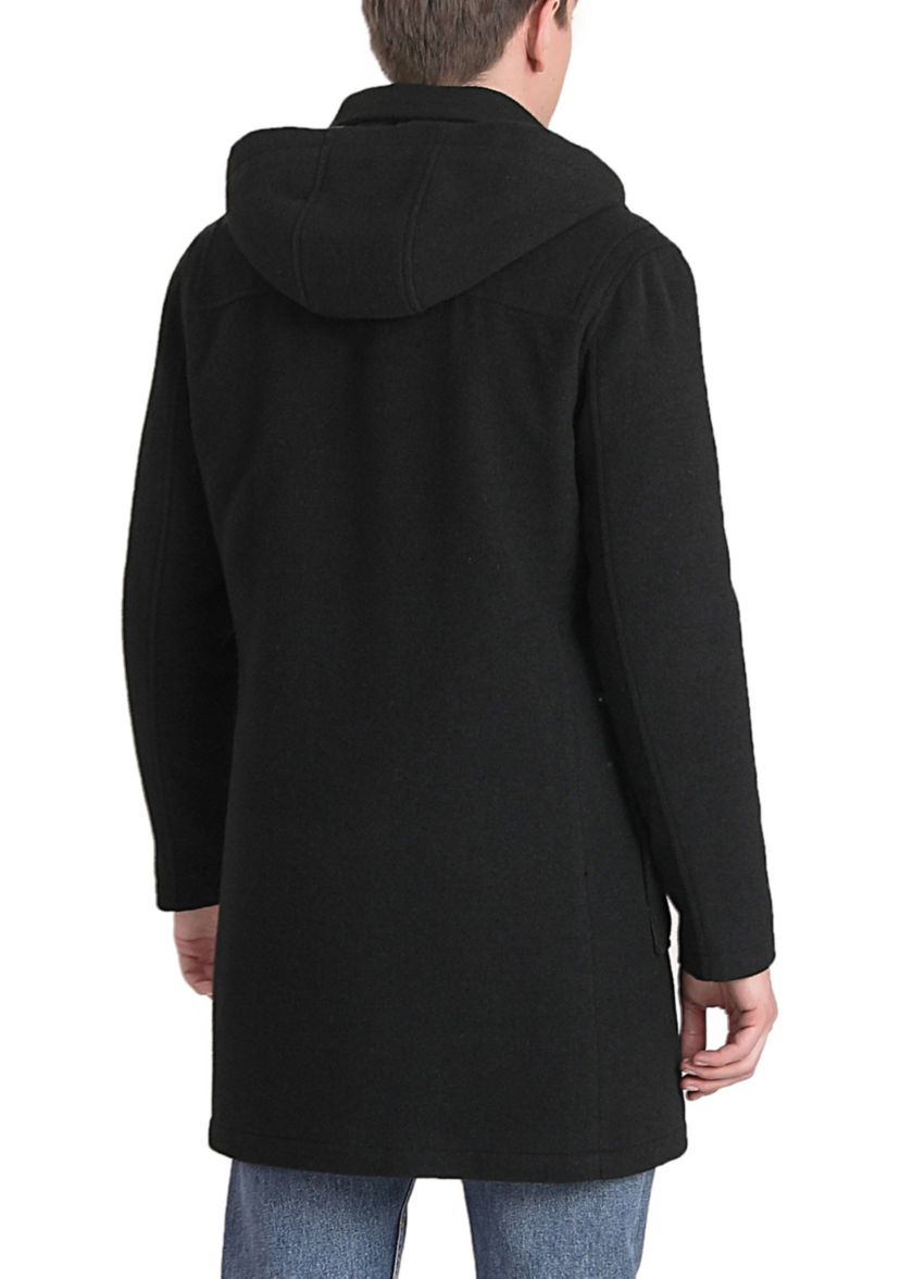 Mens Mason Wool Blend Duffle Toggle Coat