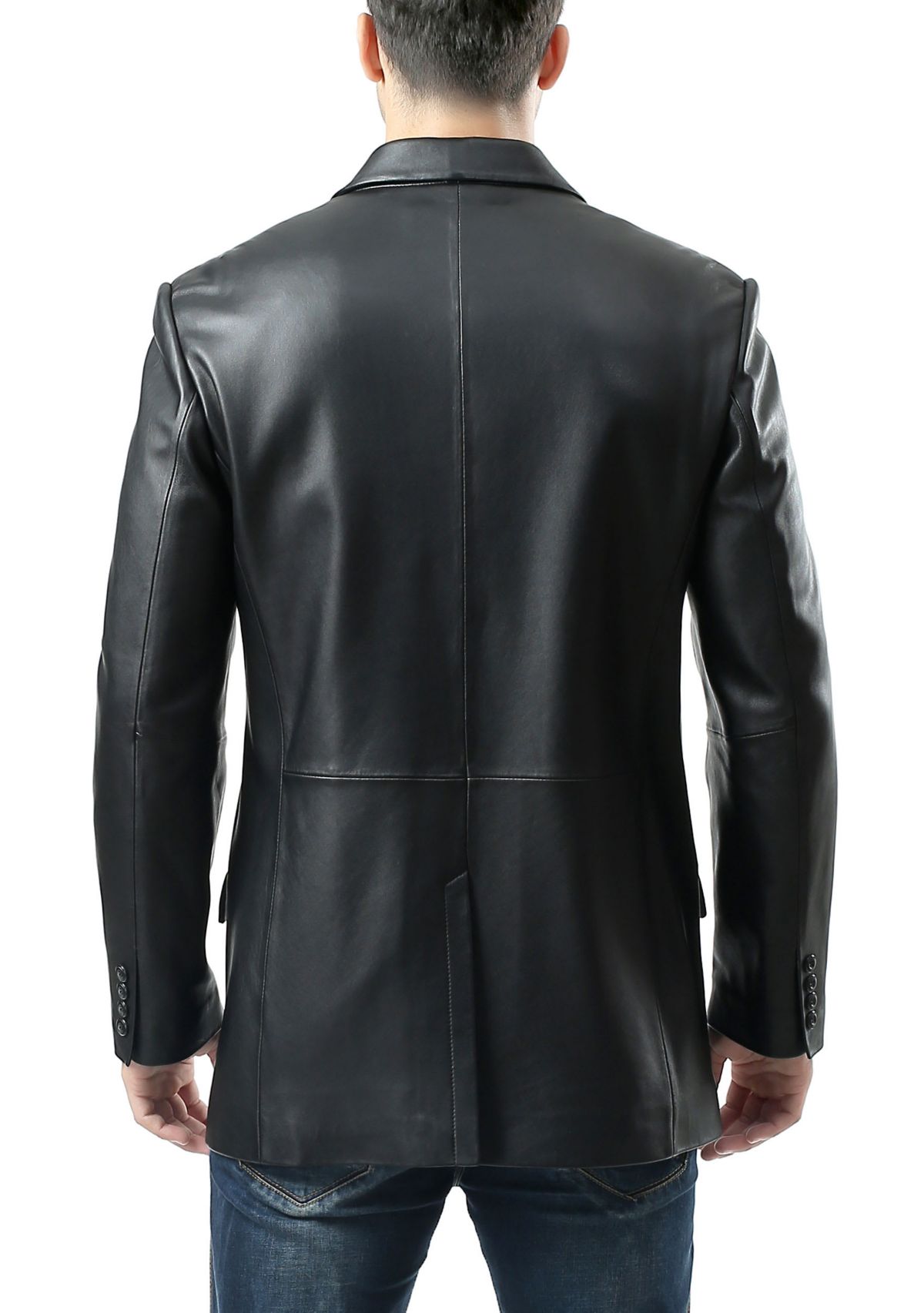 Mens Benji Leather Blazer