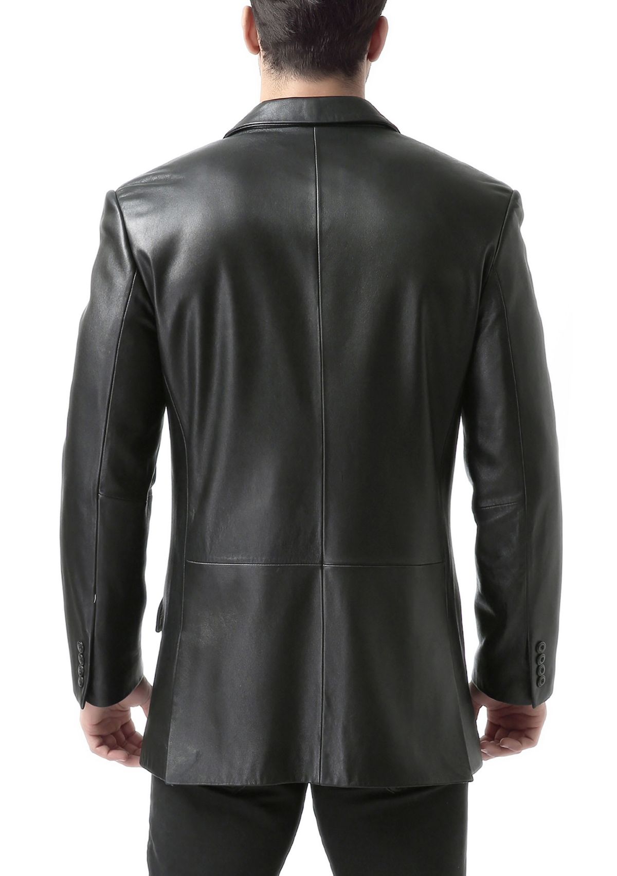 Mens Noah Leather Blazer