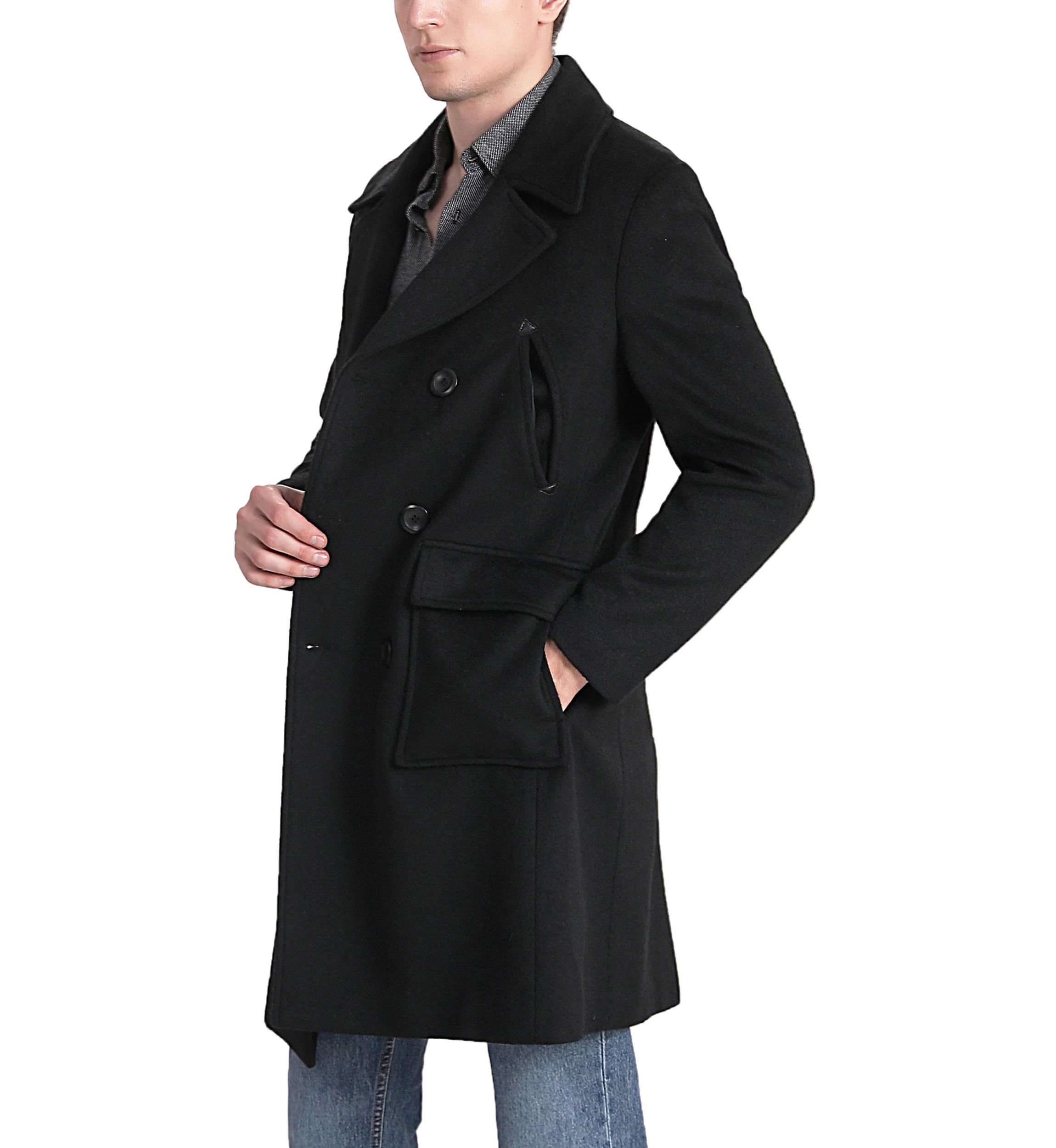 Mens Addison Wool Blend Pea Coat