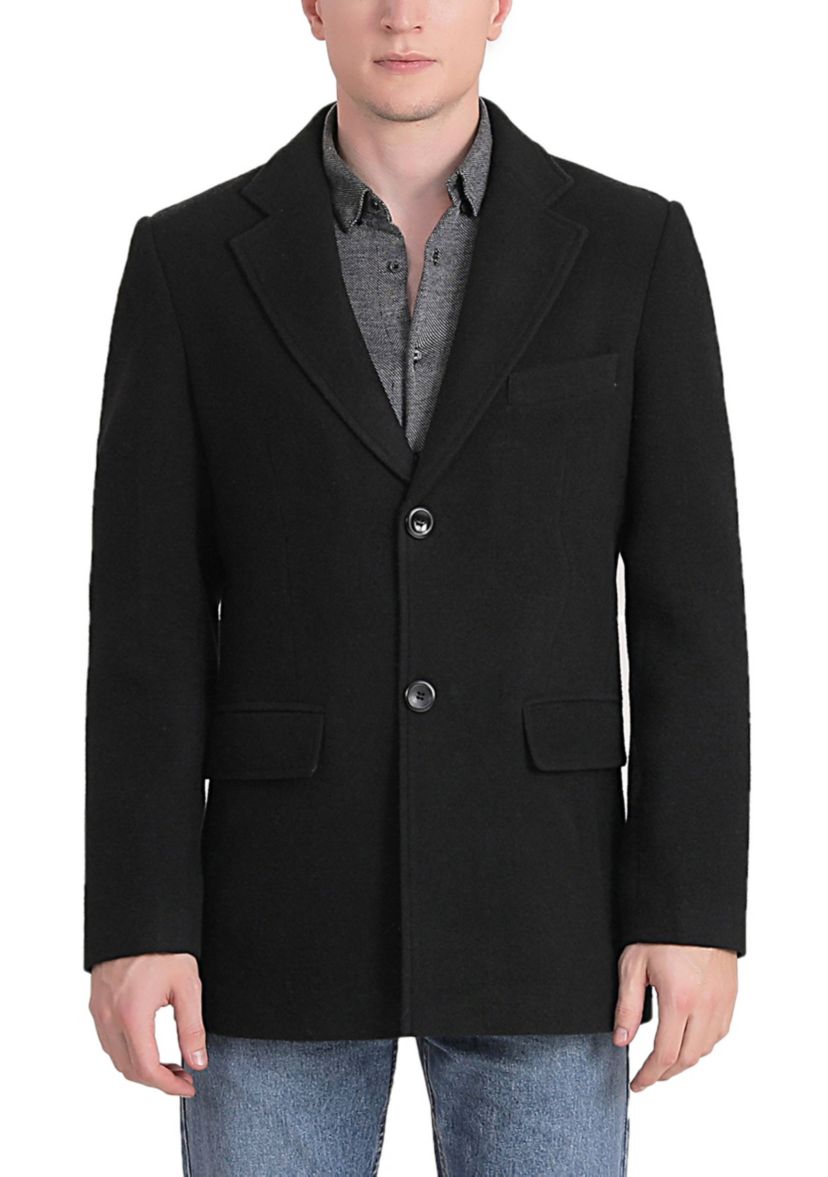 Mens Duke Classic Wool Blend Walking Coat