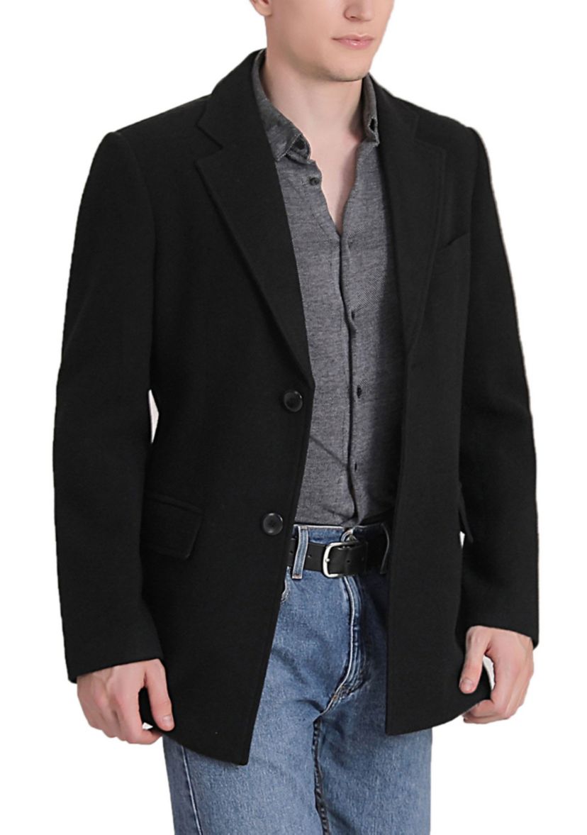 Mens Duke Classic Wool Blend Walking Coat