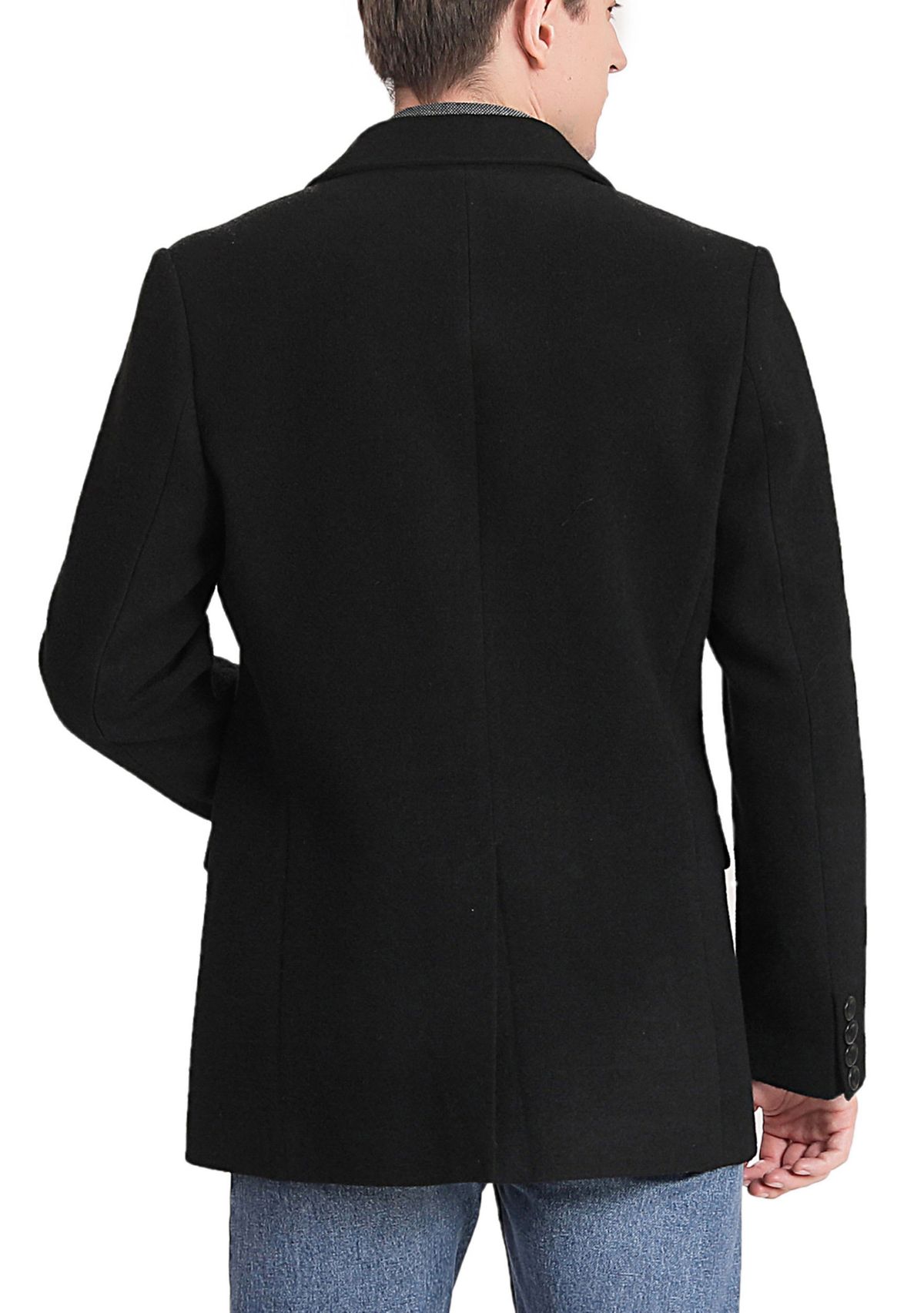 Mens Duke Classic Wool Blend Walking Coat