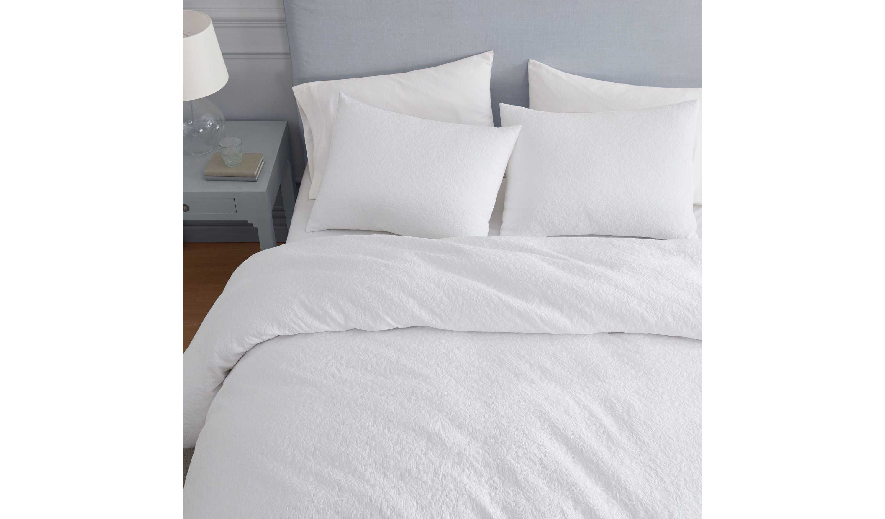 Garden Trellis Cotton Jaquard Duvet Set