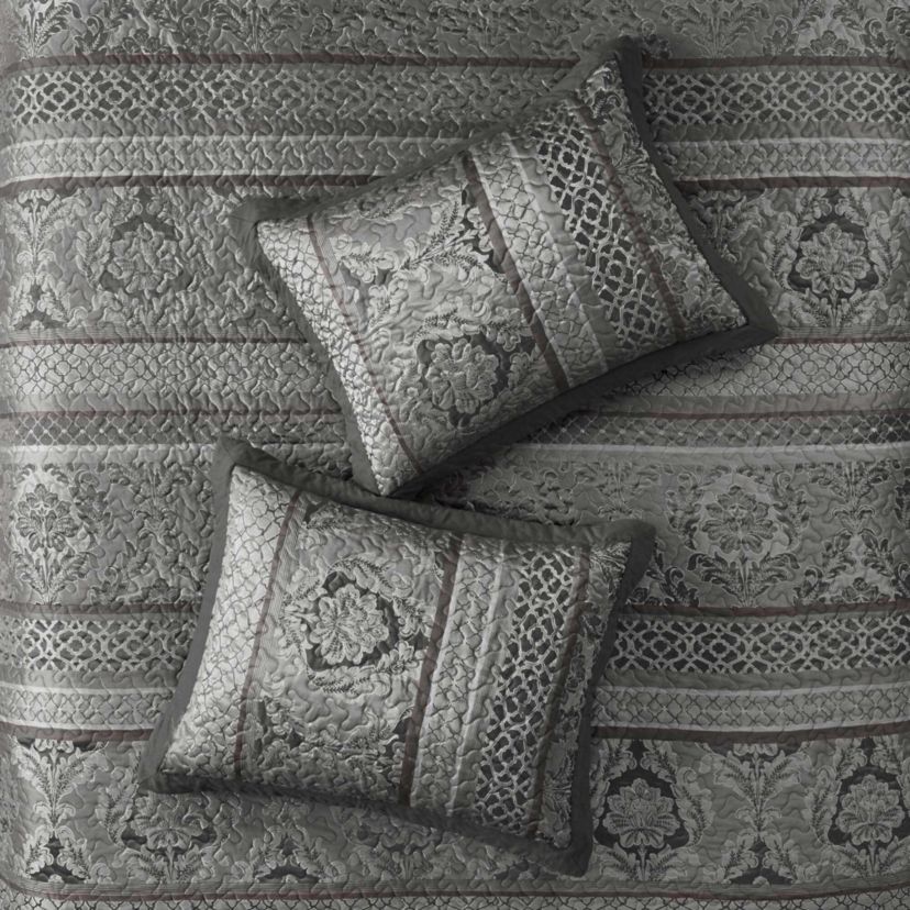 Bellagio 5 Piece Reversible Jacquard Bedspread Set