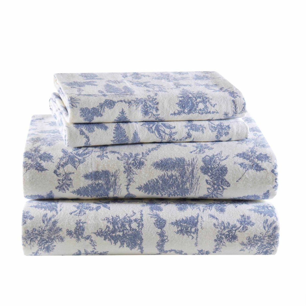 Cozy Cotton Flannel 100% Cotton Flannel Printed Sheet Set