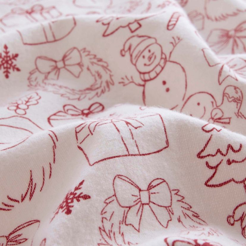 Cozy Soft 100% Cotton Flannel Pigment Printed Sheet Set