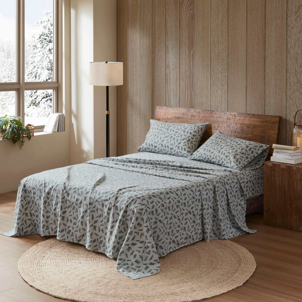 Cotton Flannel 100% Cotton Flannel Printed Sheet Set