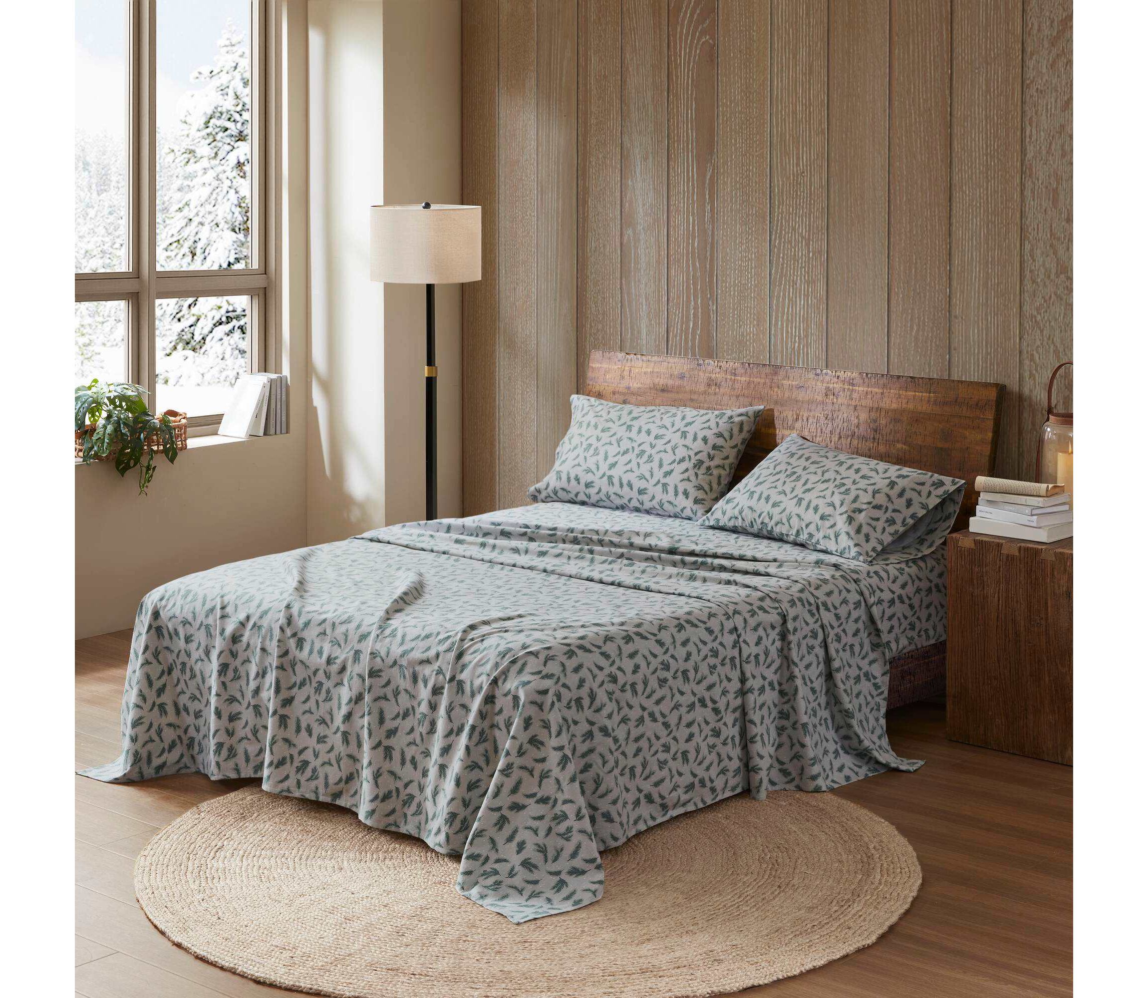 Cotton Flannel 100% Cotton Flannel Printed Sheet Set
