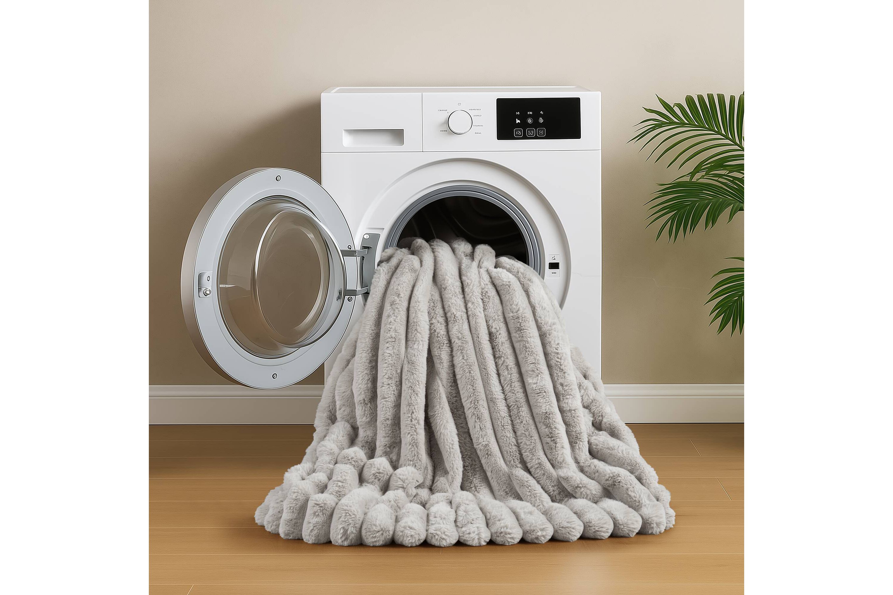 Jasmine Ultrasoft Faux Fur Ribbed Comforter Set