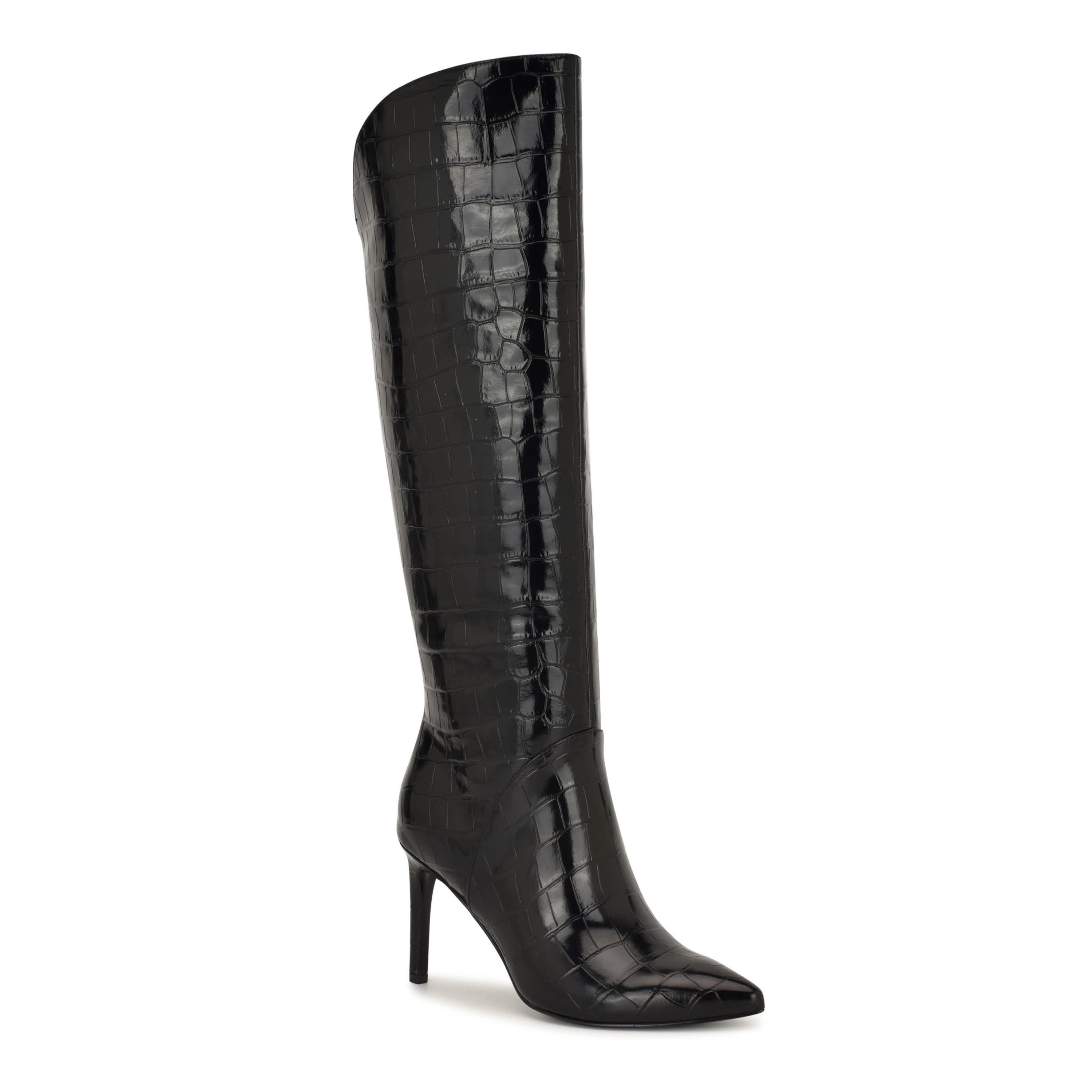 Razla Pointy Toe Tall Shaft Dress Boots