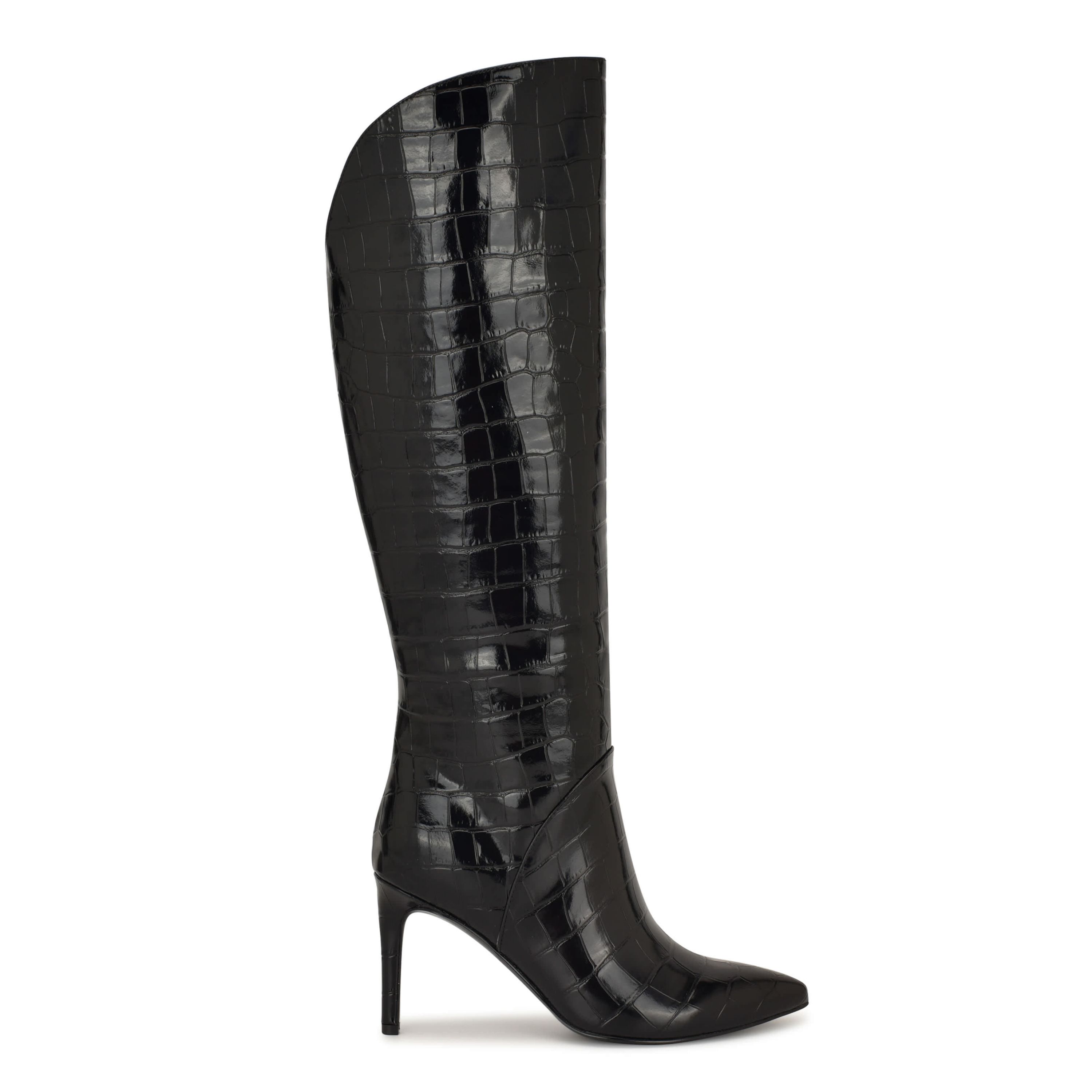 Razla Pointy Toe Tall Shaft Dress Boots
