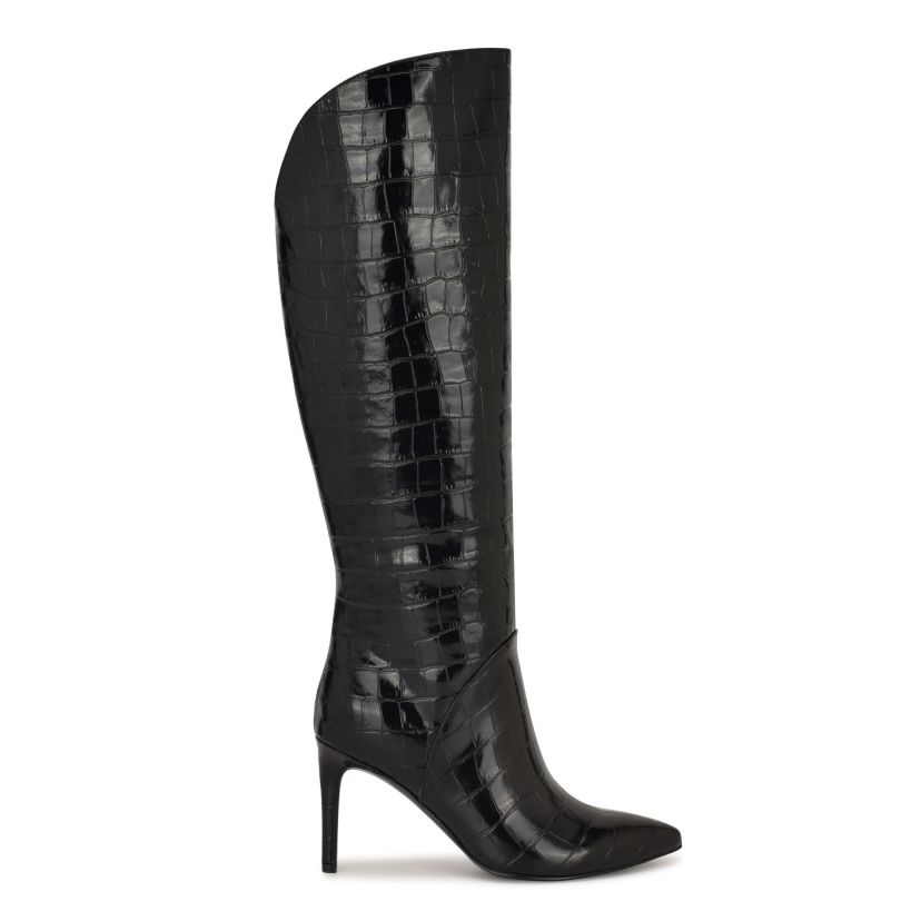 Razla Pointy Toe Tall Shaft Dress Boots