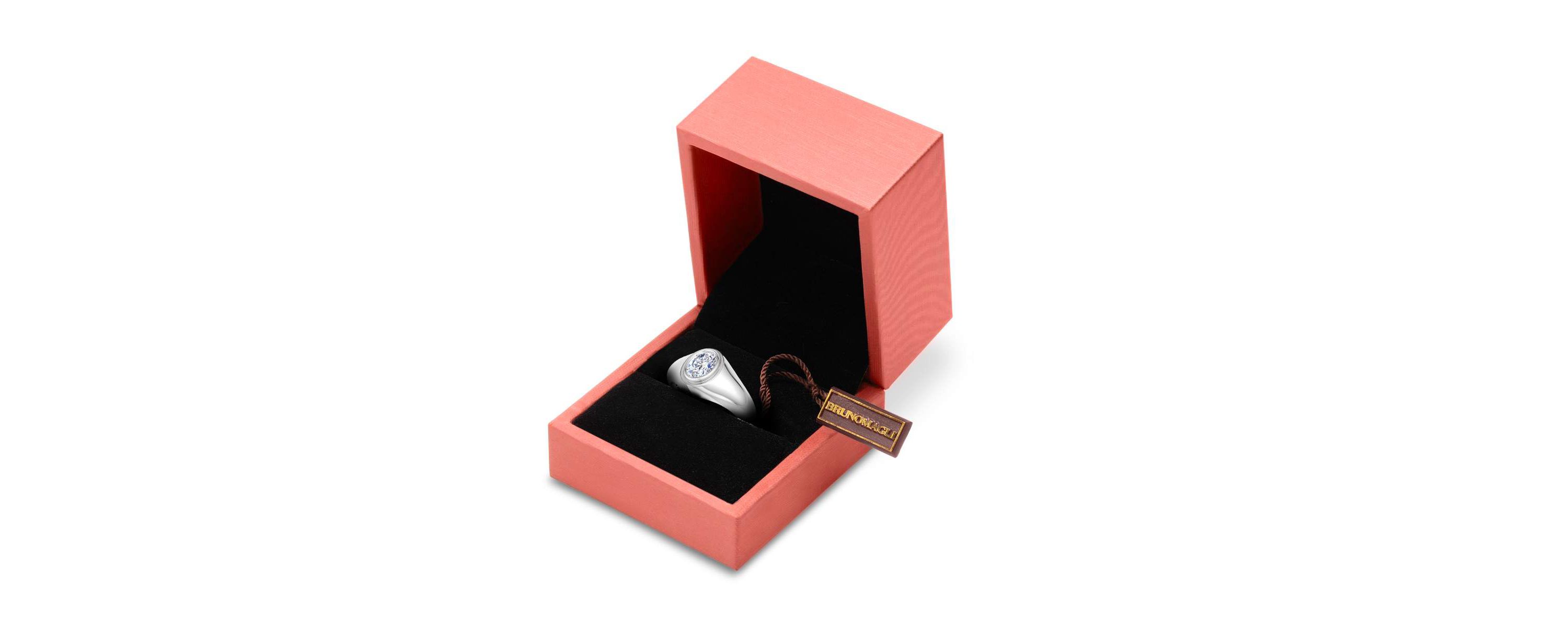 Lab Created Mens 1 Carat Oval Shape Lab Grown Diamond Solitaire Ring In Sterling Silver