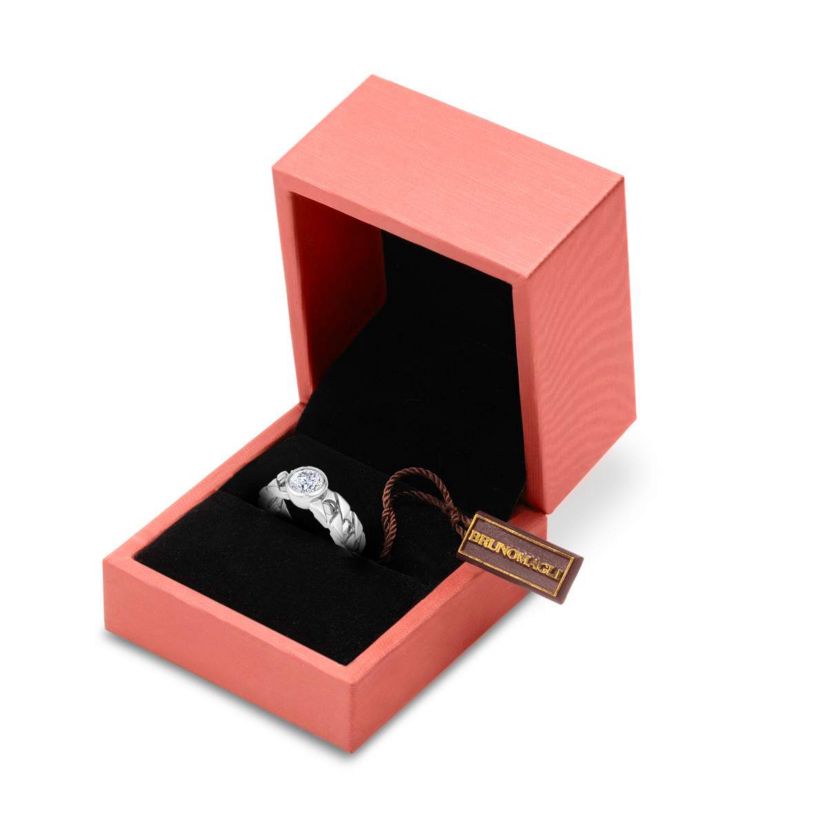 Lab Created Mens 1 Carat Round Shape Lab Grown Diamond Bezel Set Solitaire Ring In Sterling Silver