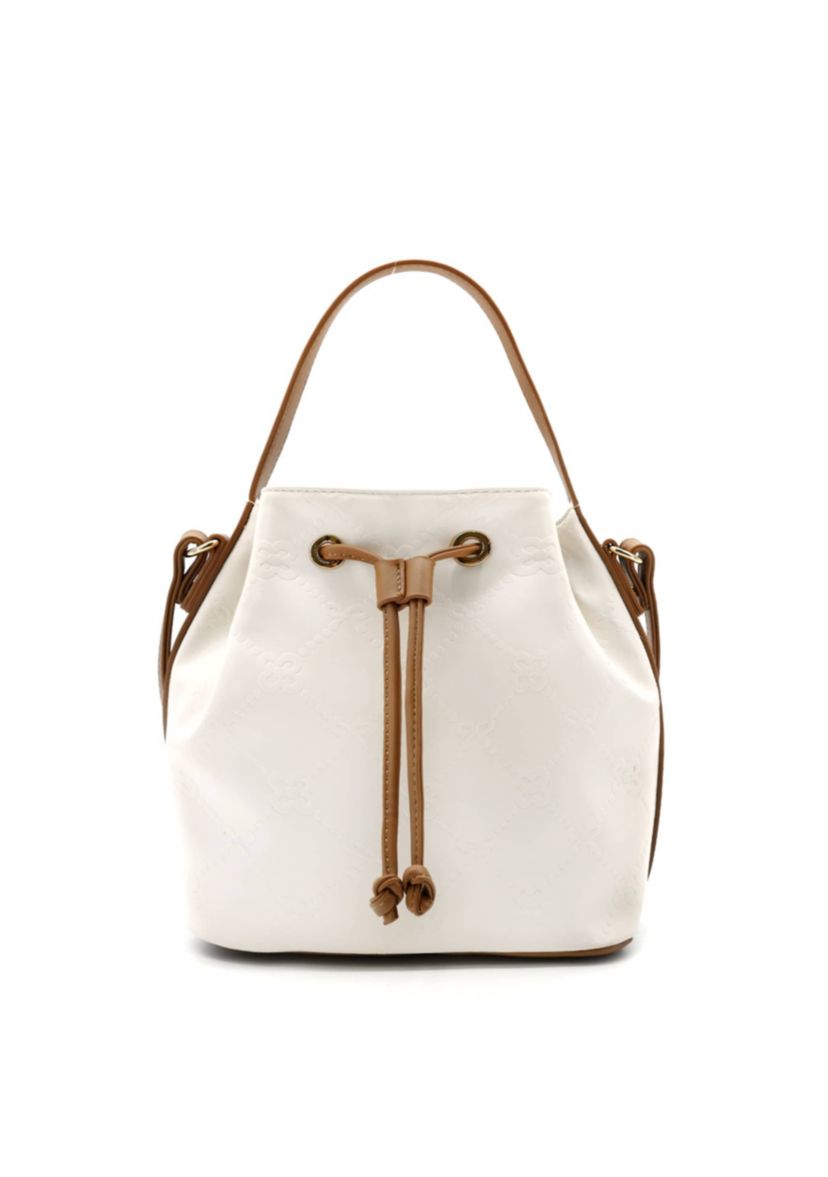 Mirage Bucket Top Handle Crossbody Bag
