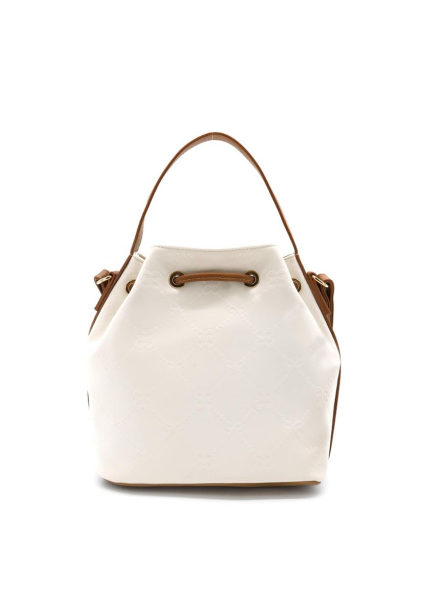 Mirage Bucket Top Handle Crossbody Bag