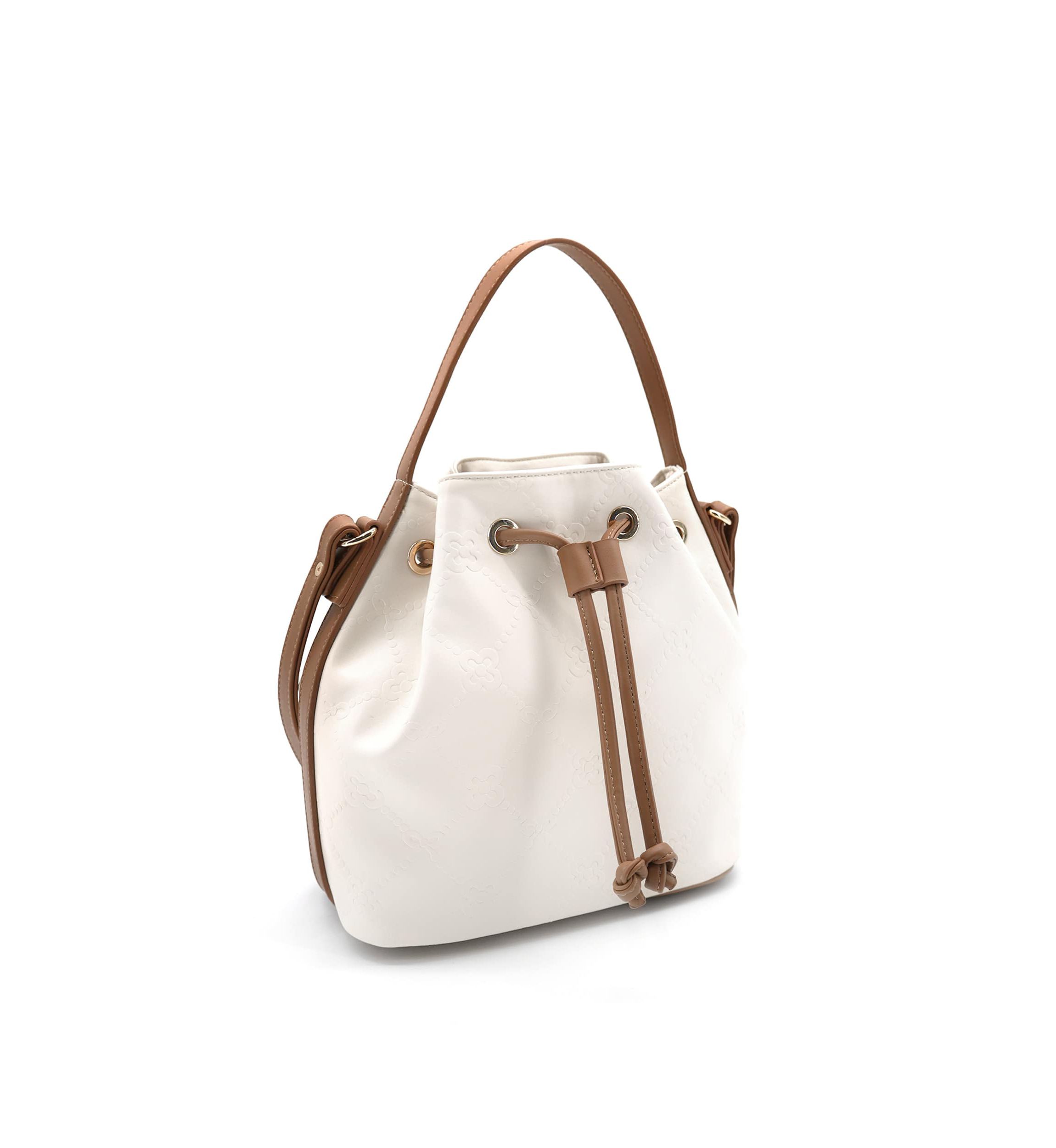 Mirage Bucket Top Handle Crossbody Bag