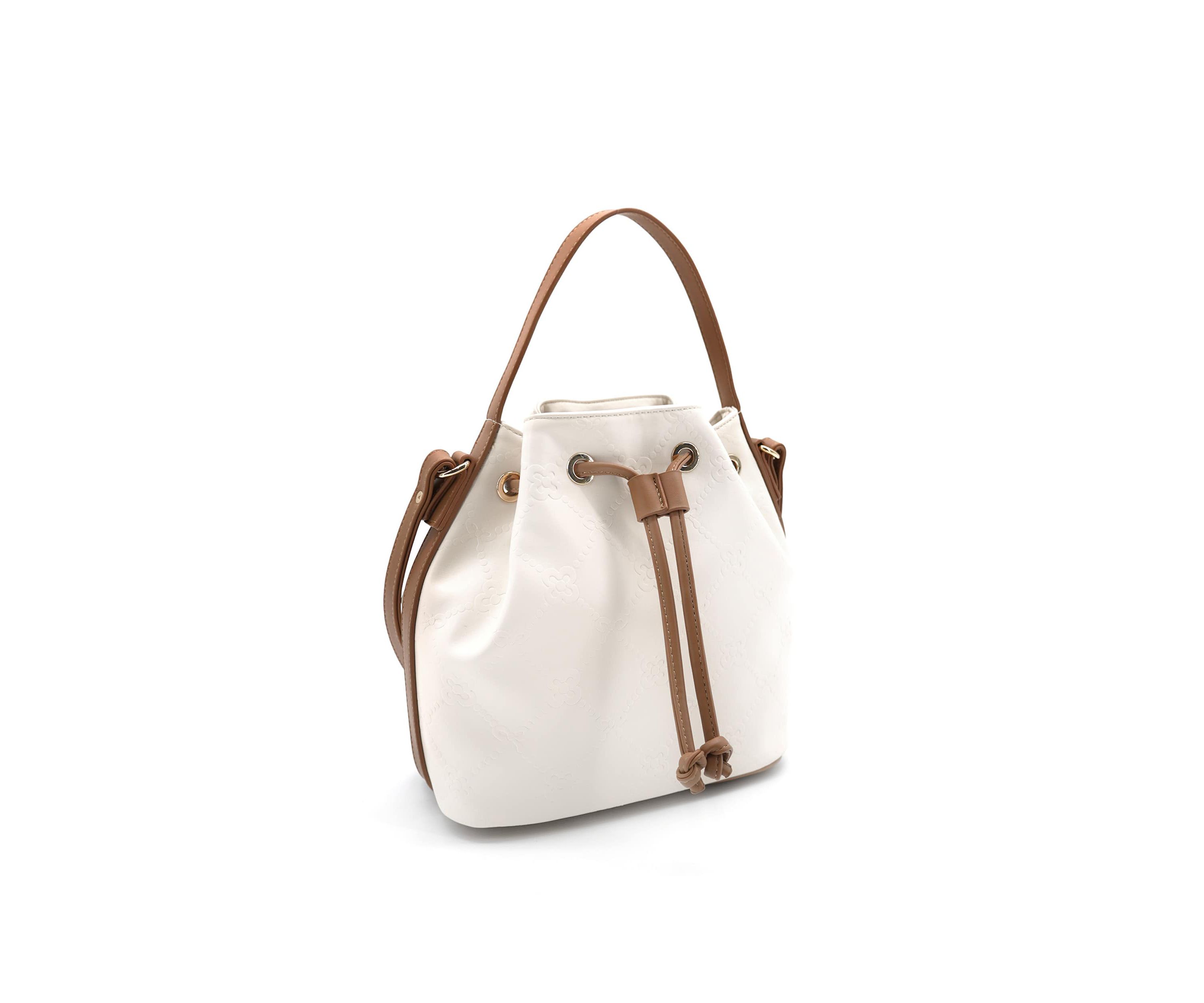 Mirage Bucket Top Handle Crossbody Bag