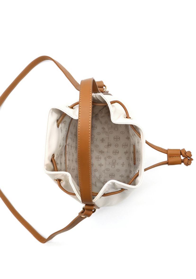 Mirage Bucket Top Handle Crossbody Bag