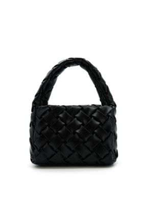 Like Dreams Oriane Quilted Top Handle Crossbody Bag, Black
