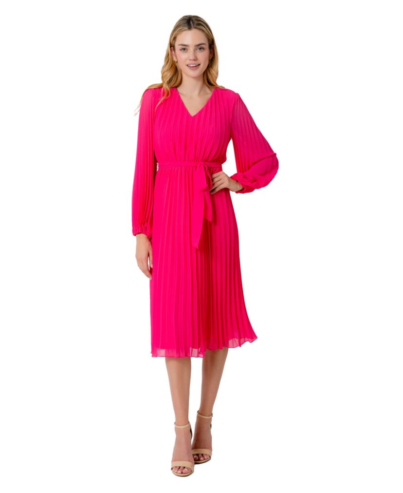 Plisse Maxi Dress