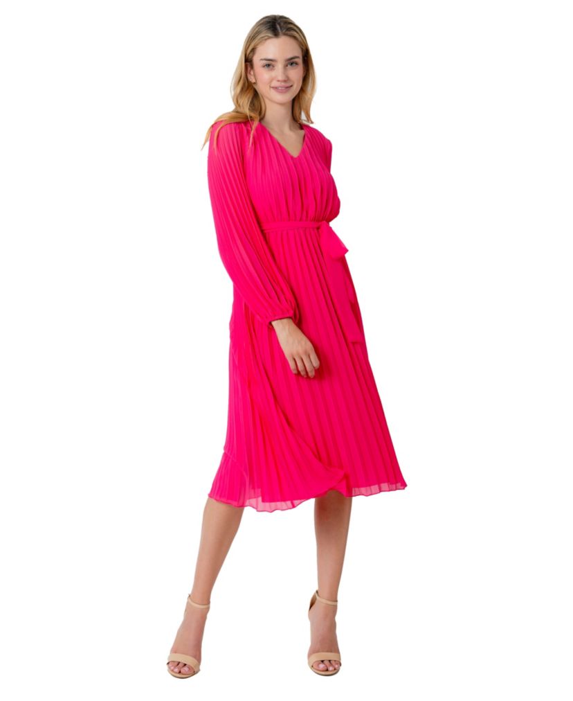 Plisse Maxi Dress
