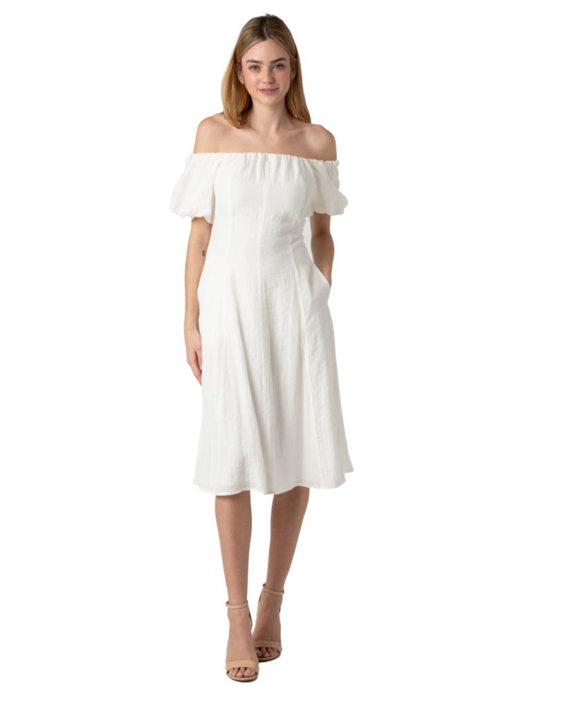 Off The Shoulder Aline Dress