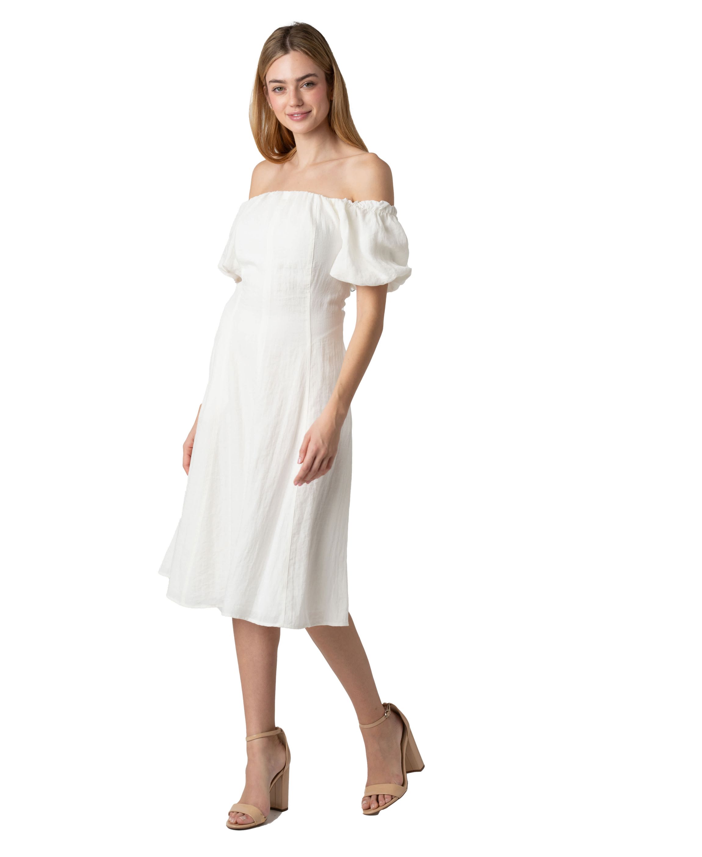 Off The Shoulder Aline Dress