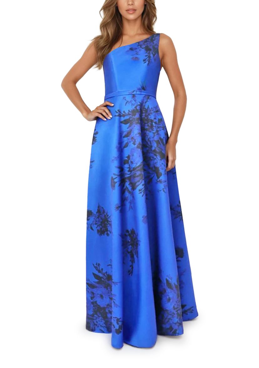 green emerald velvet dress Alyce 27833 Long Formal Dress Navy/Fuchsia / 16