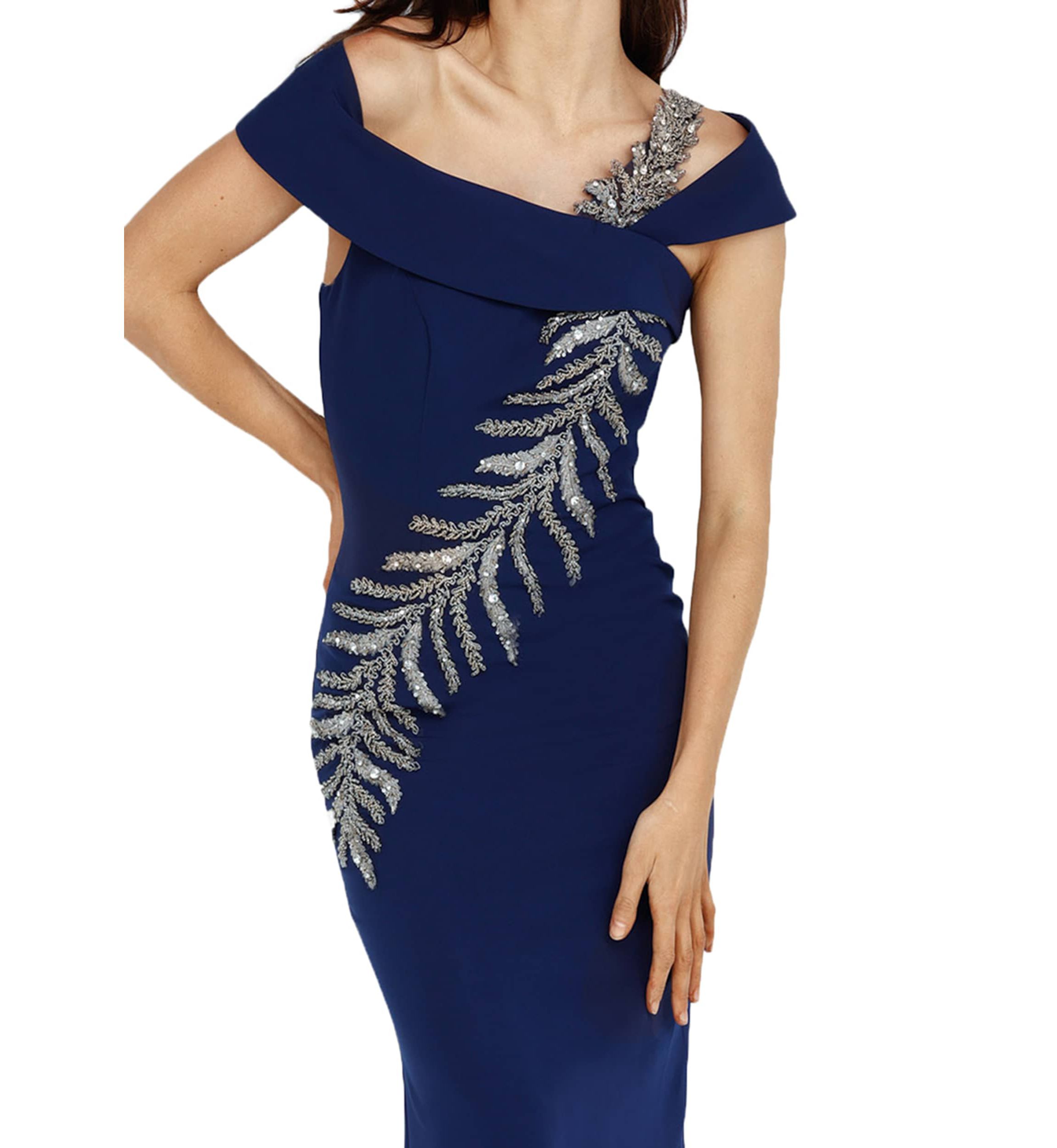 Womens  Wrap Collar Beaded